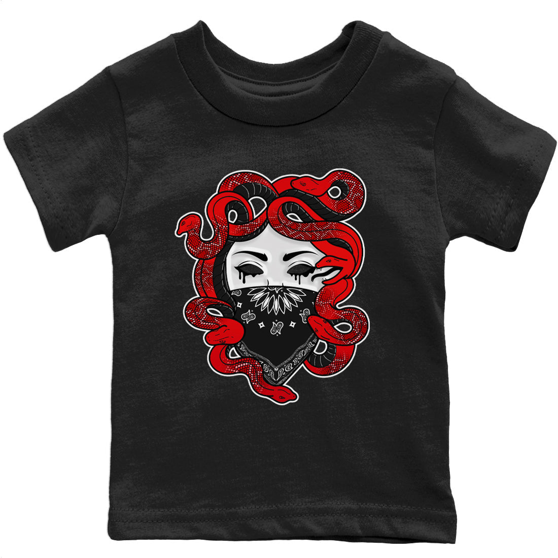 Medusa Kids Tops - Air Jordan 9 Chile Red