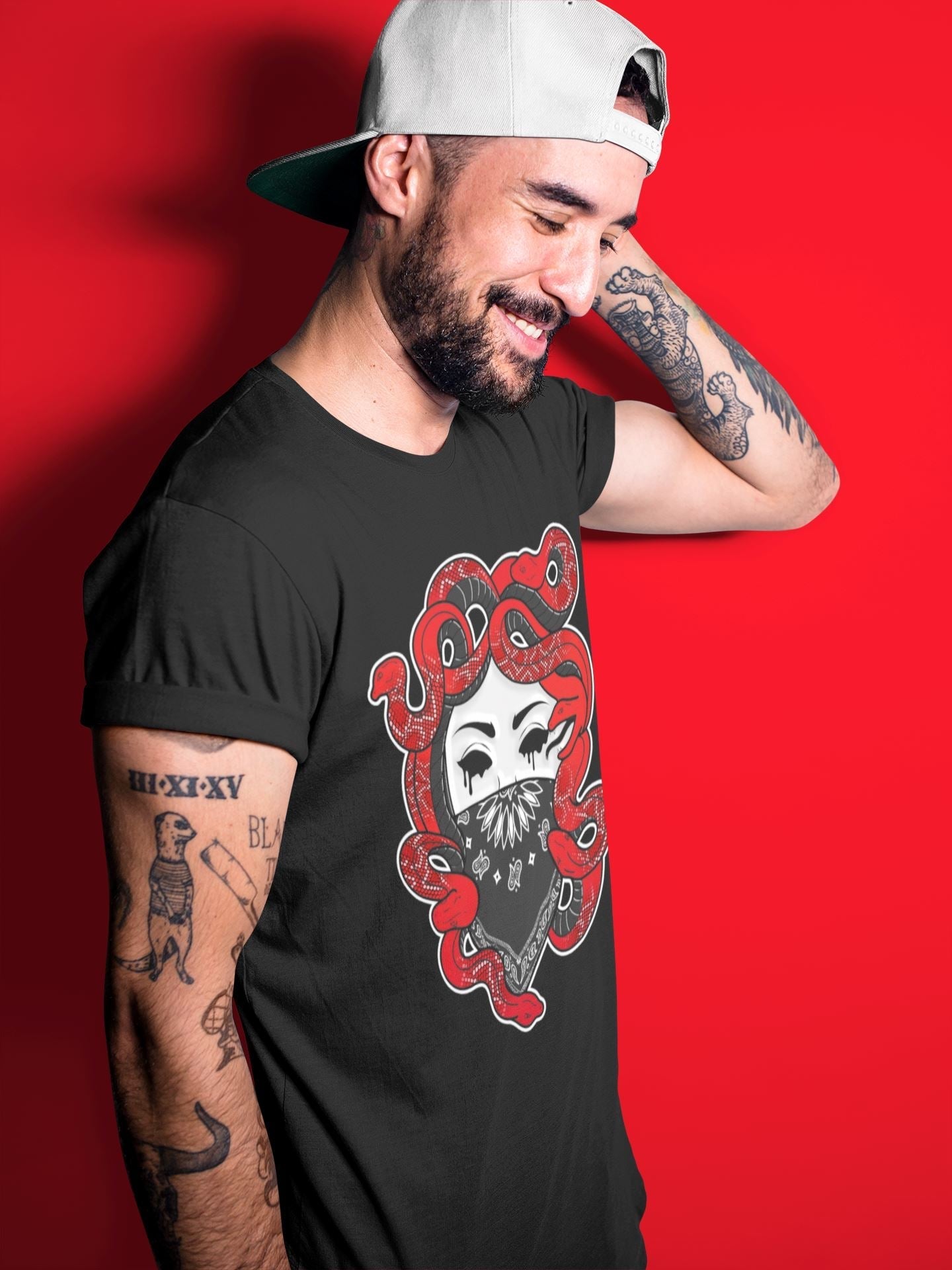 Medusa Unisex Tops - Air Jordan 9 Chile Red