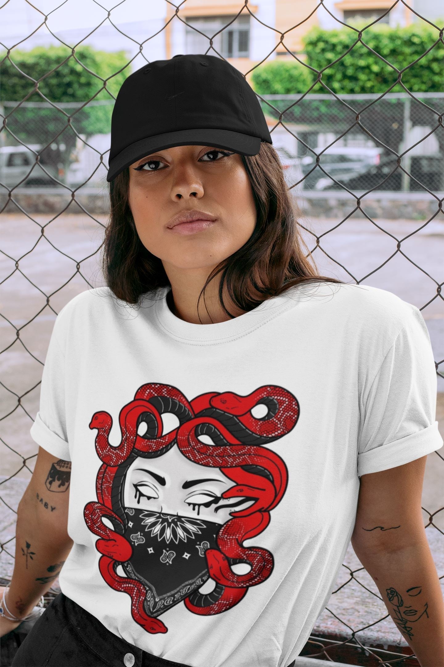 Medusa Unisex Tops - Air Jordan 9 Chile Red