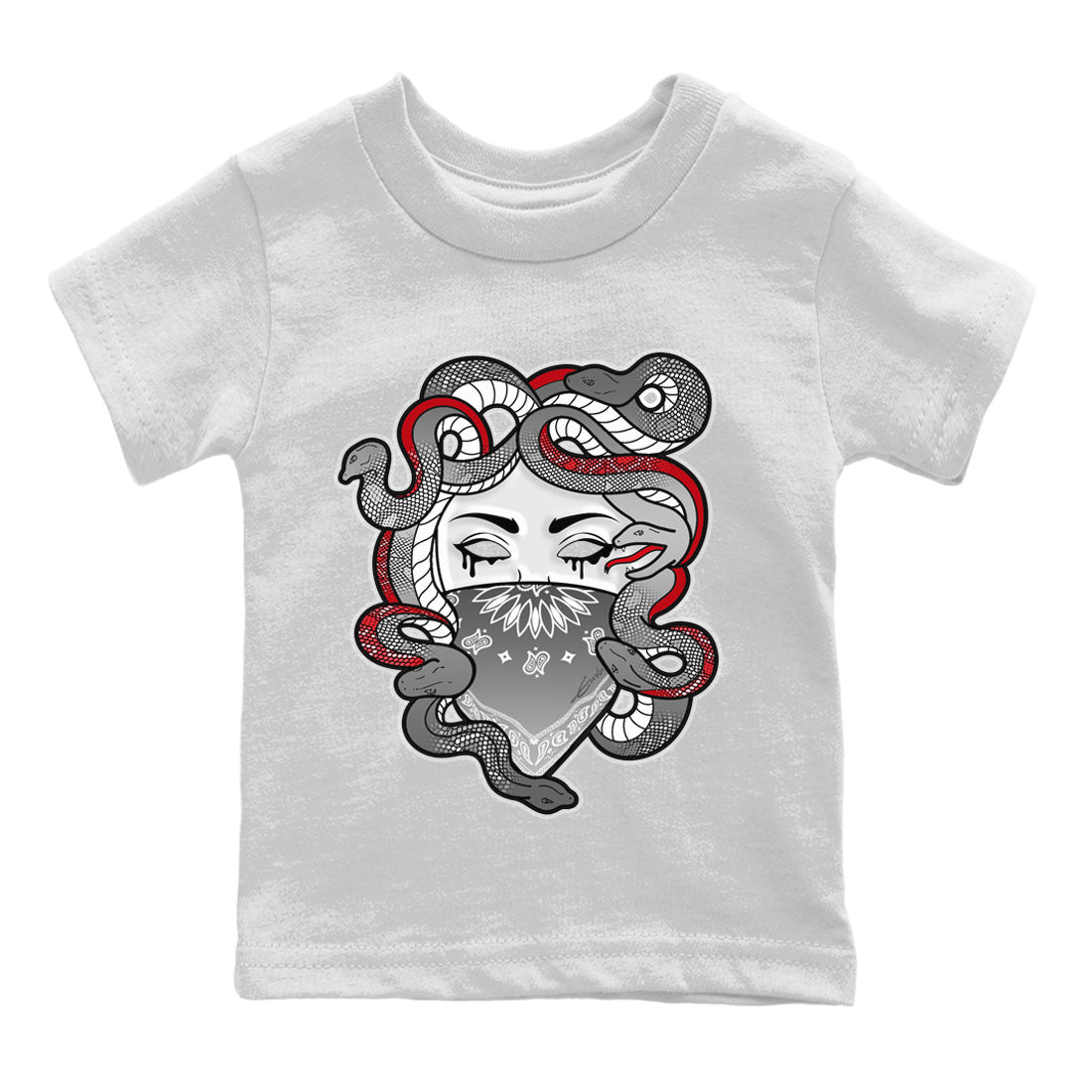 Medusa Kids Tops - Air Jordan 9 Fire Red