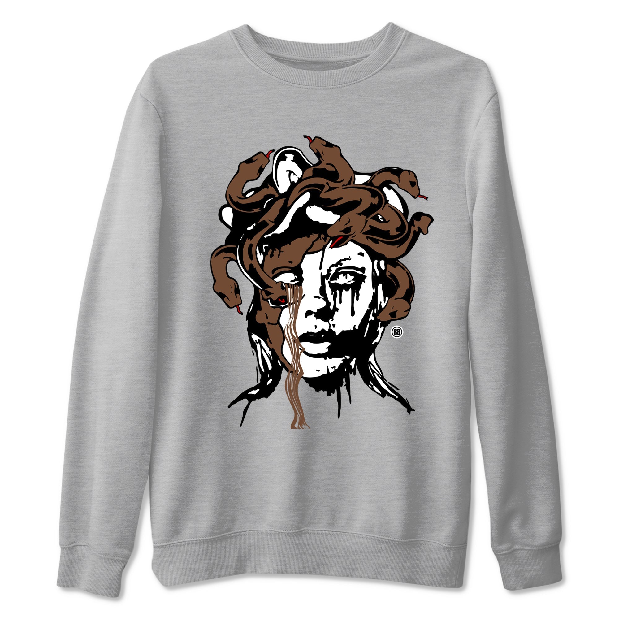 Medusa Statue snkmatch Tees - Air Jordan 9 Olive