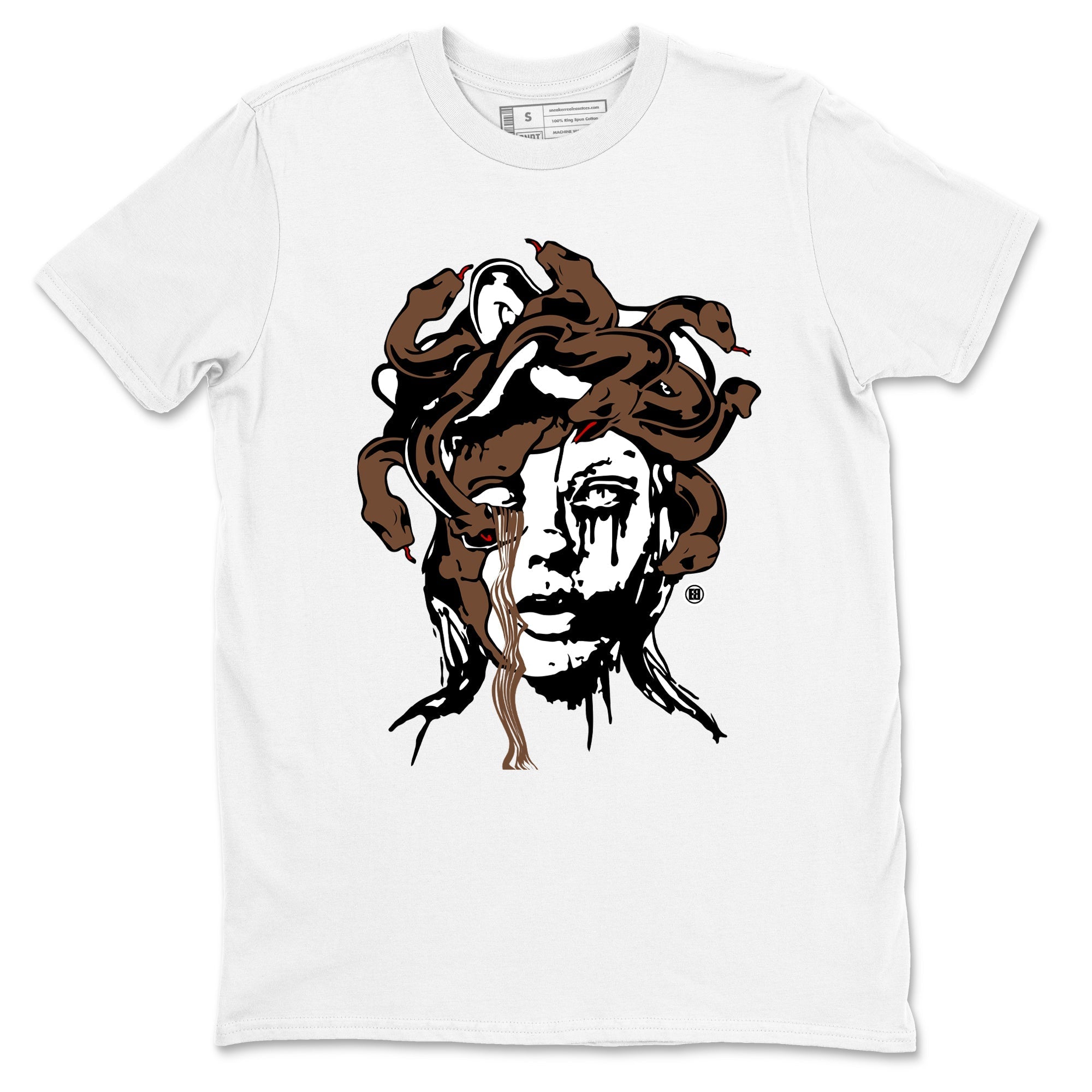 Medusa Statue snkmatch Tees - Air Jordan 9 Olive