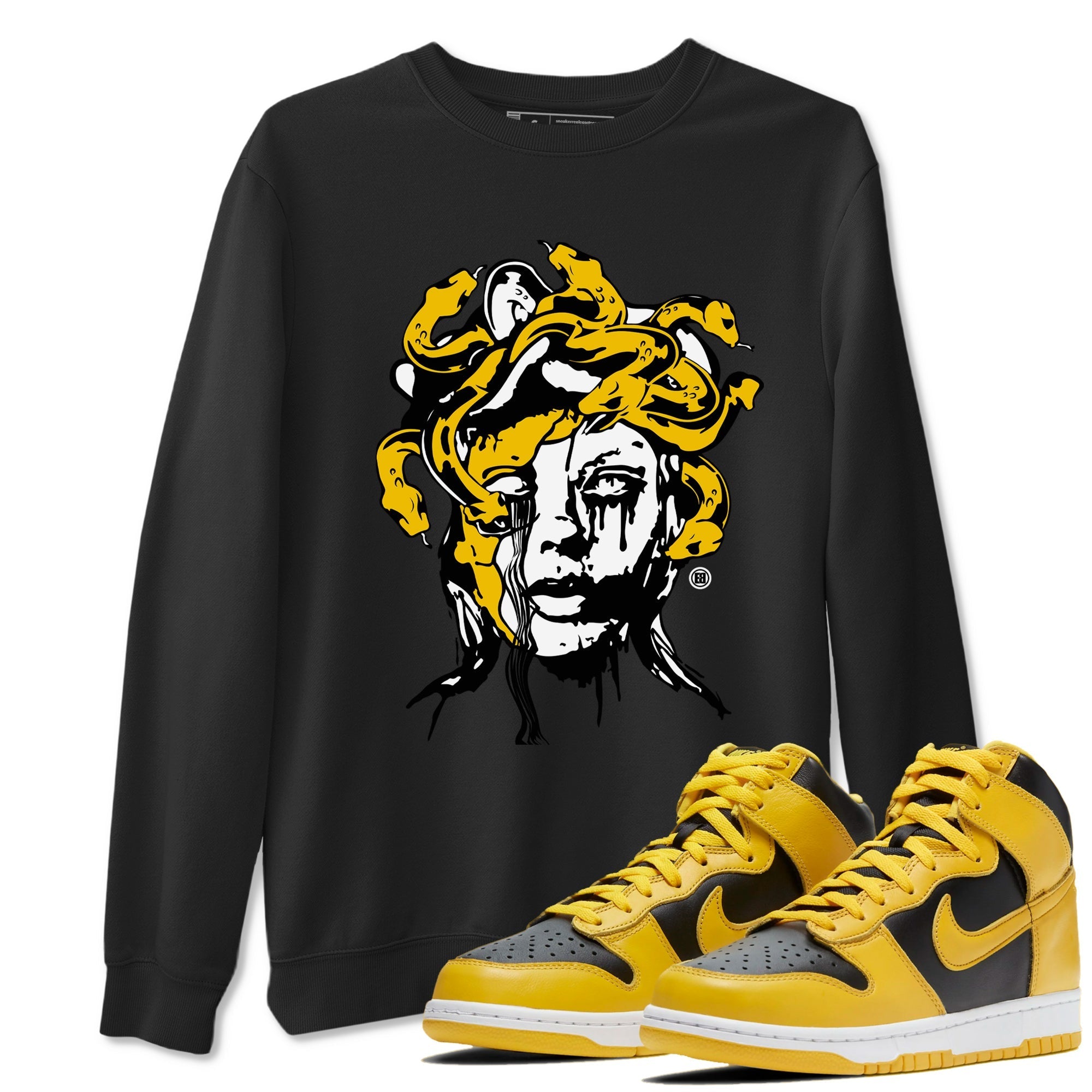 Medusa Statue snkmatch Tees - Dunk High Pollen