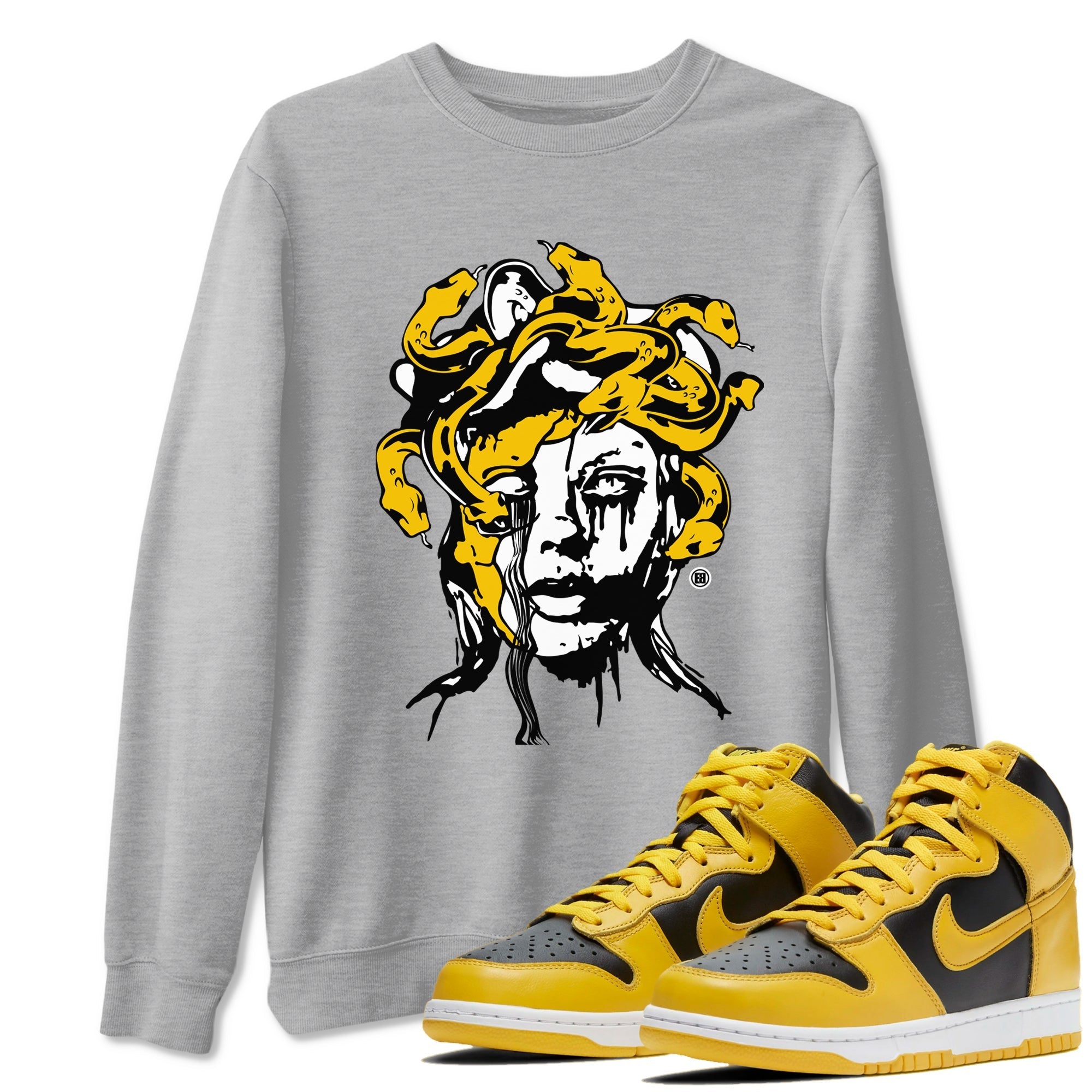 Medusa Statue snkmatch Tees - Dunk High Pollen