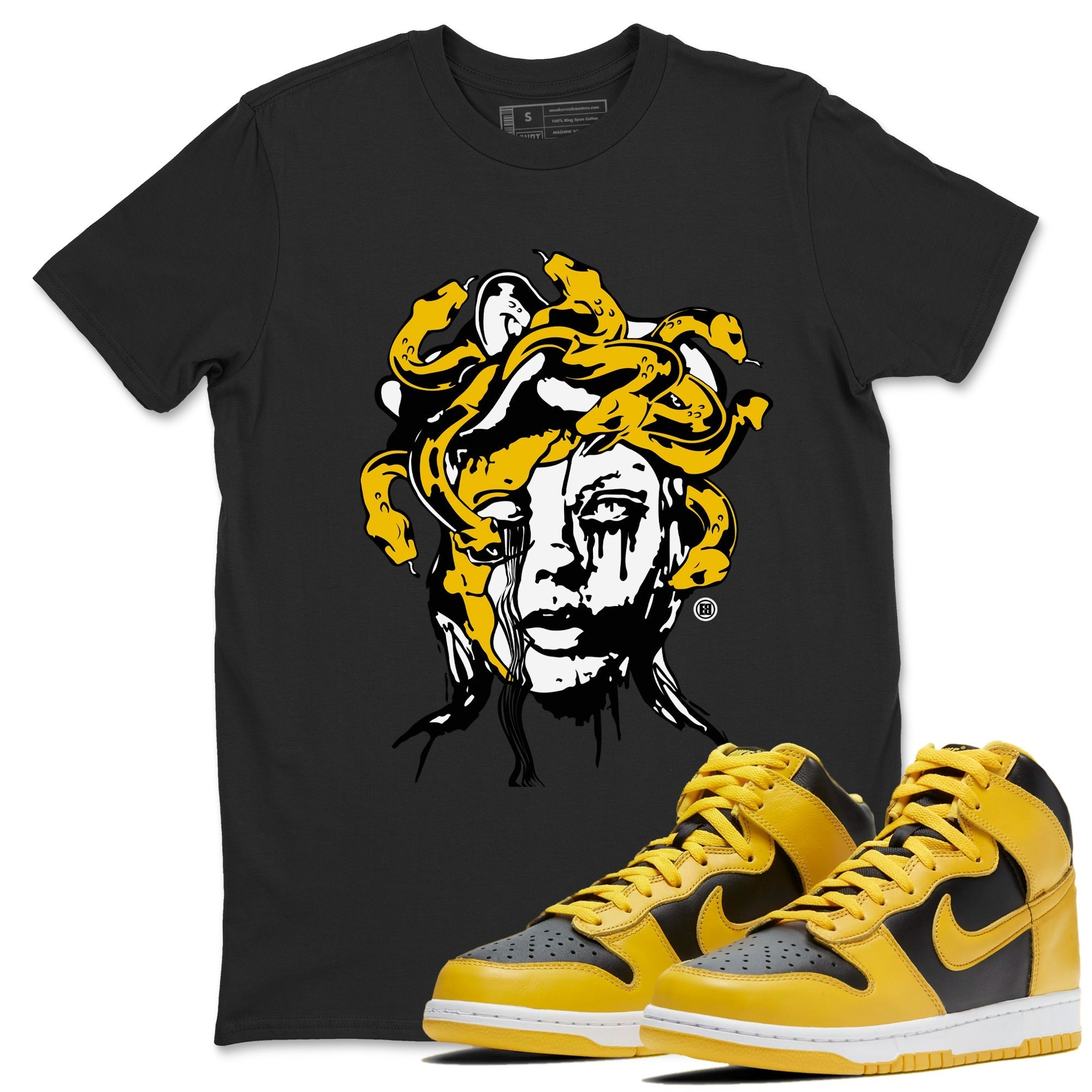 Medusa Statue snkmatch Tees - Dunk High Pollen
