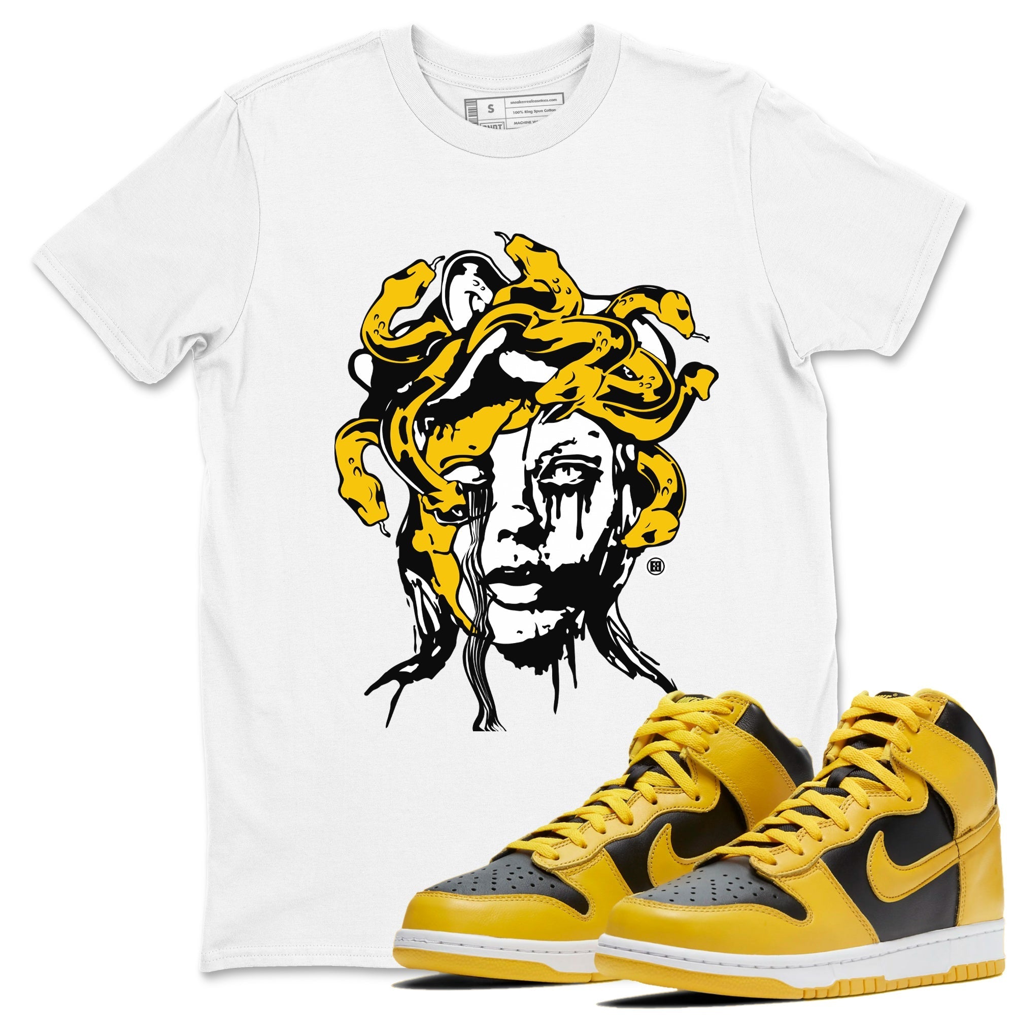 Medusa Statue snkmatch Tees - Dunk High Pollen