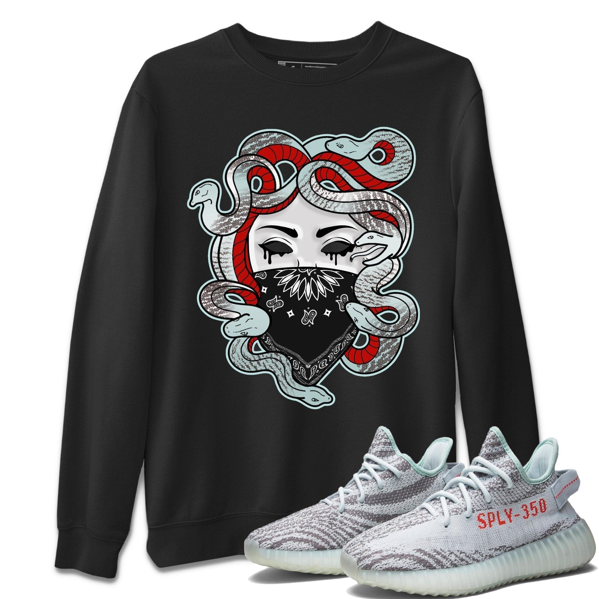 Medusa Unisex Tops - Yeezy 350 Blue Tint