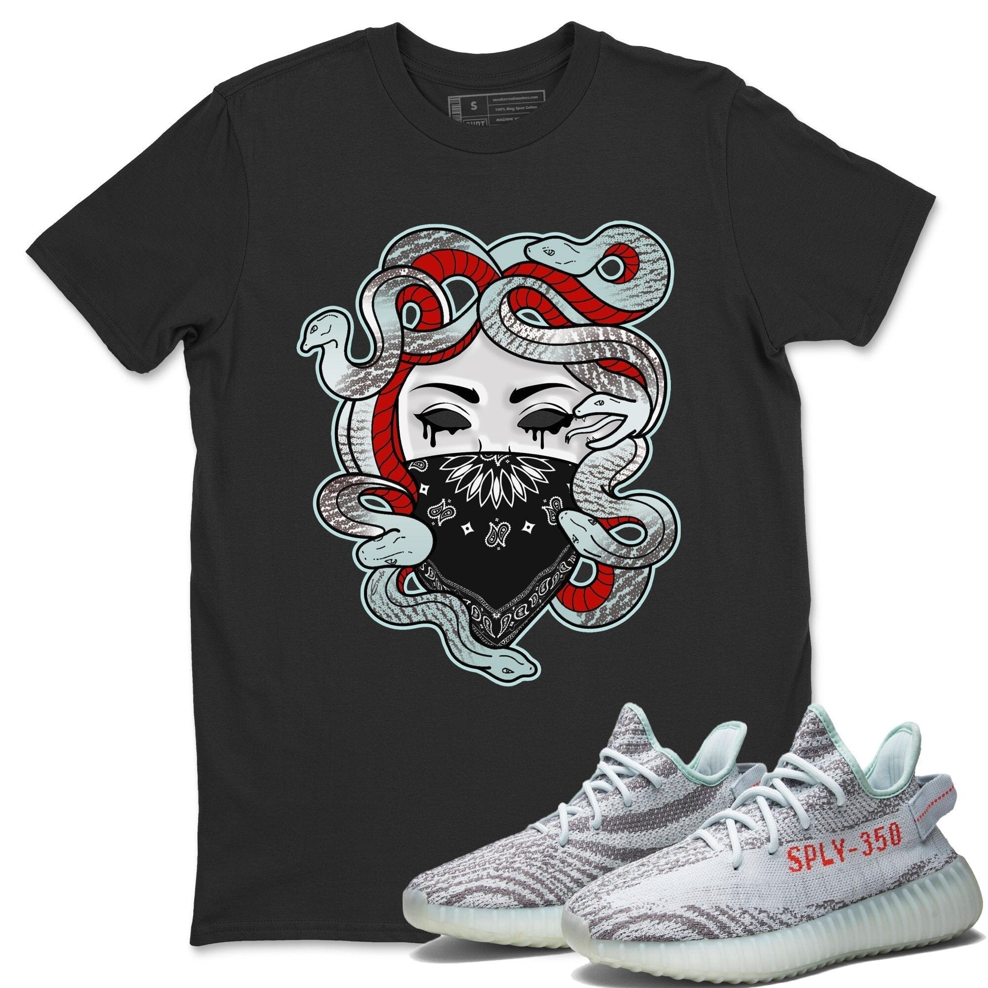 Medusa Unisex Tops - Yeezy 350 Blue Tint