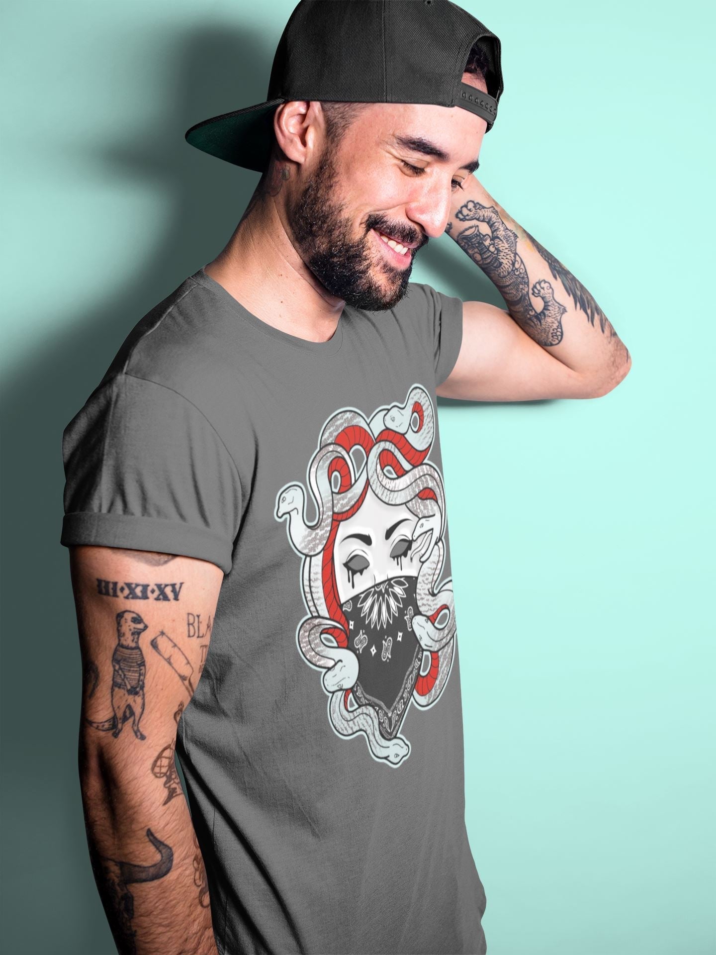 Medusa Unisex Tops - Yeezy 350 Blue Tint