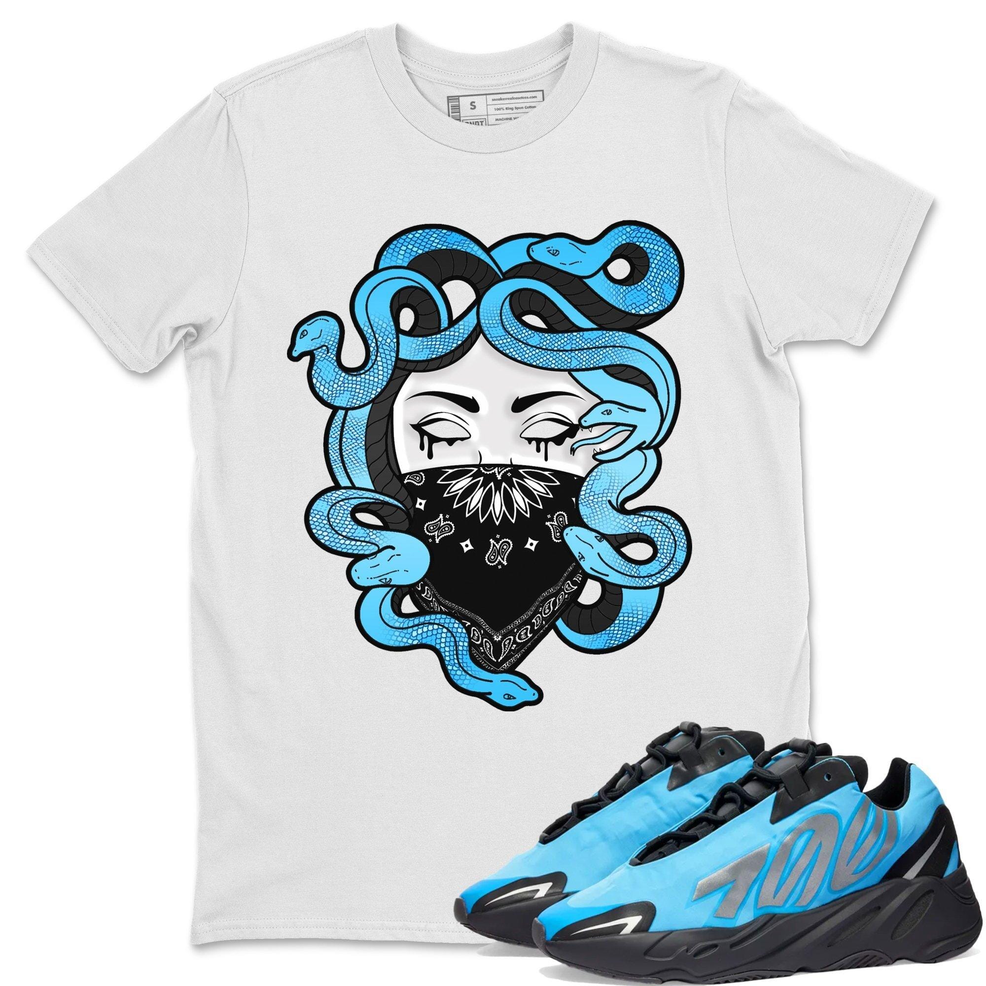 Medusa Unisex Tops - Yeezy 700 Bright Cyan