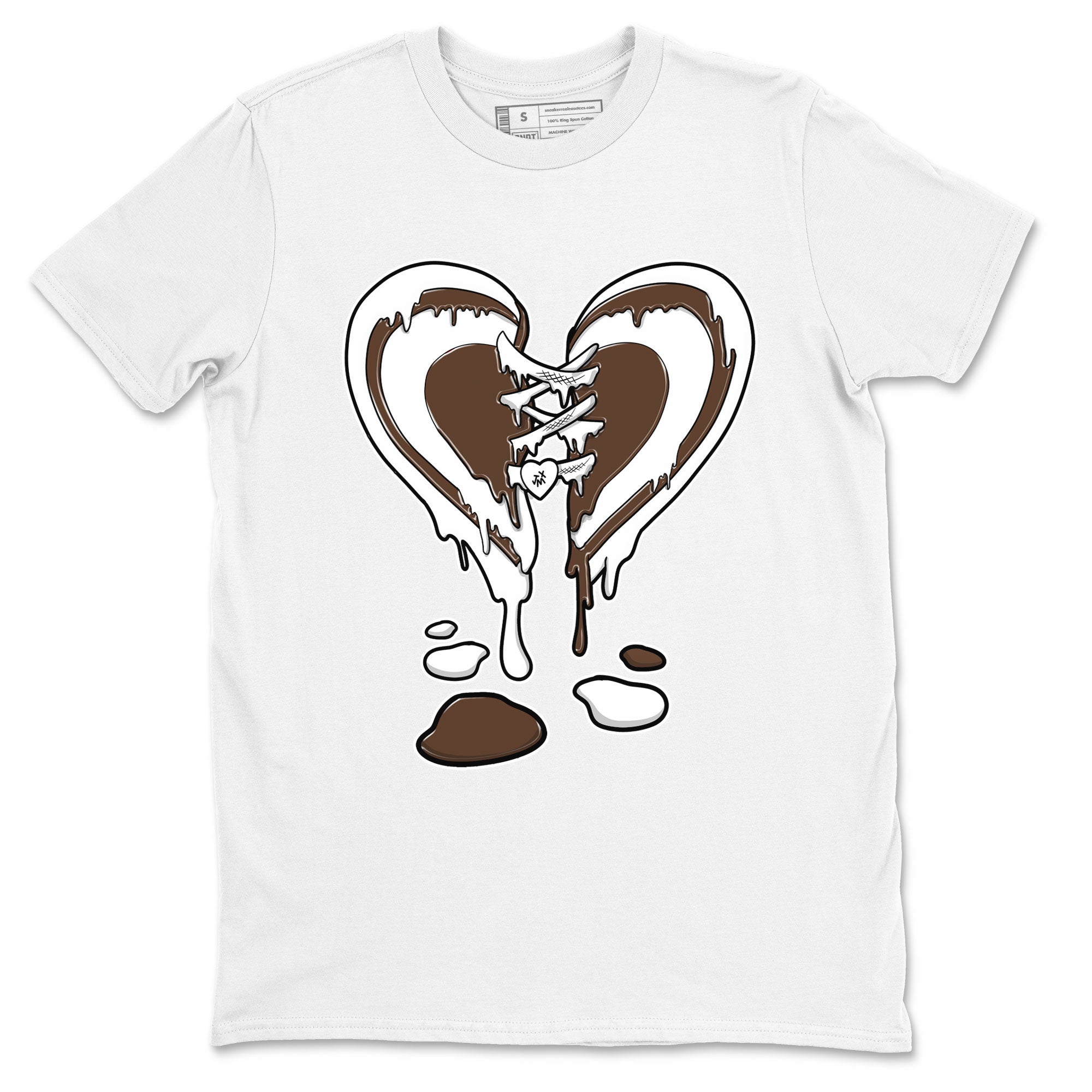 Melting Heart snkmatch Tee - Air Force 1 Chocolate