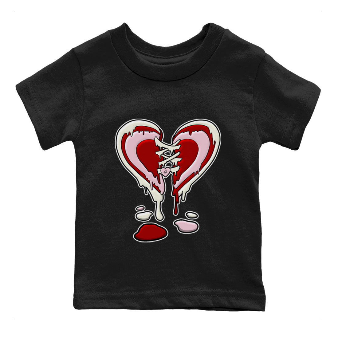 Melting Heart Kids Tops - Air Force 1 Valentines Day