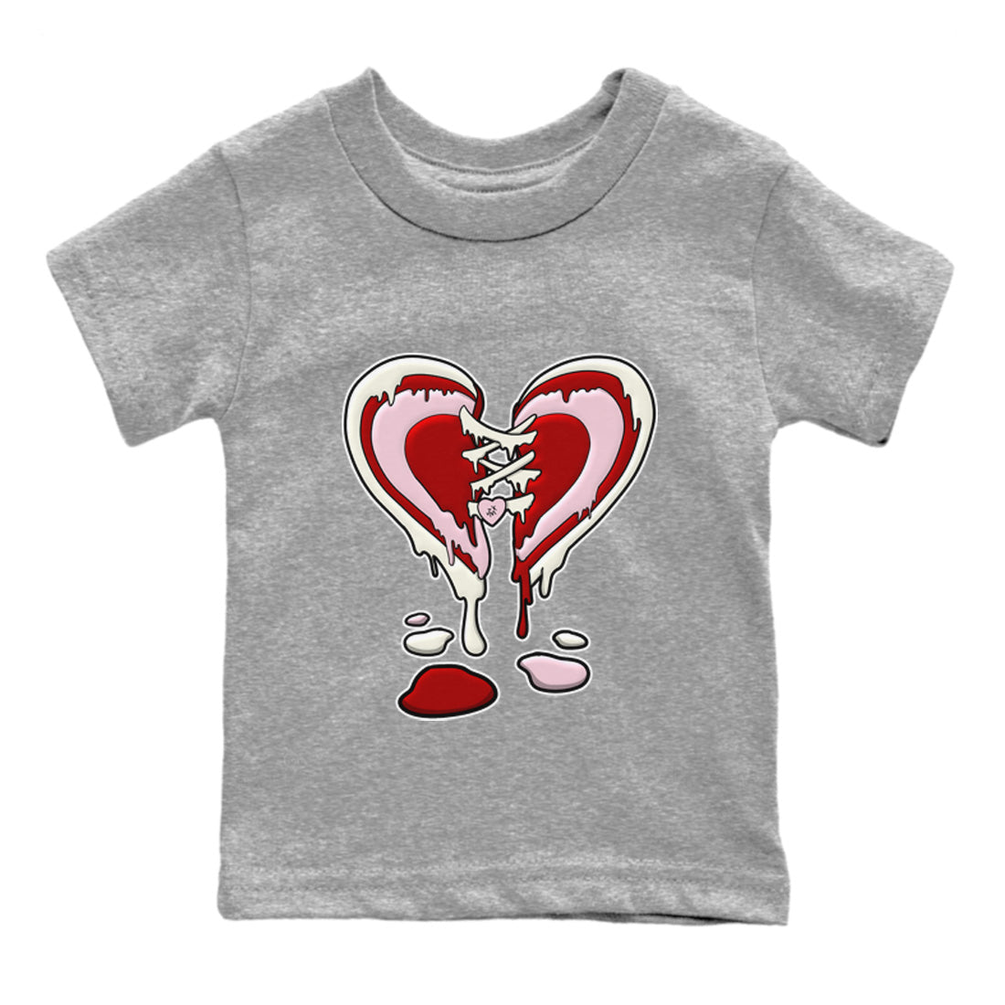 Melting Heart Kids Tops - Air Force 1 Valentines Day