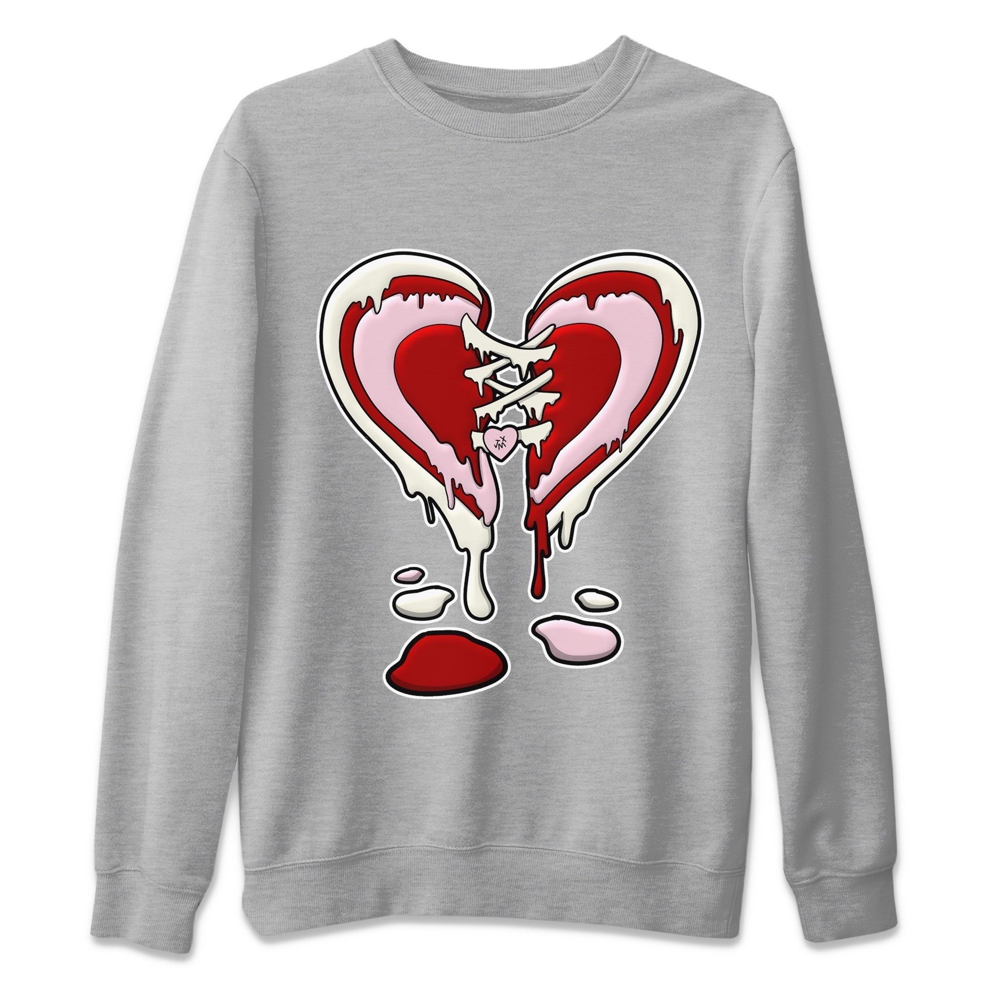Melting Heart Unisex Tops - Air Force 1 Valentines Day