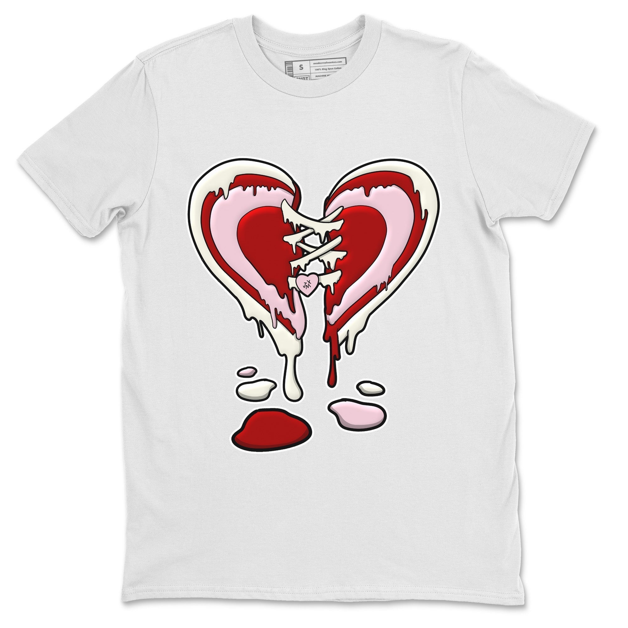 Melting Heart Unisex Tops - Air Force 1 Valentines Day