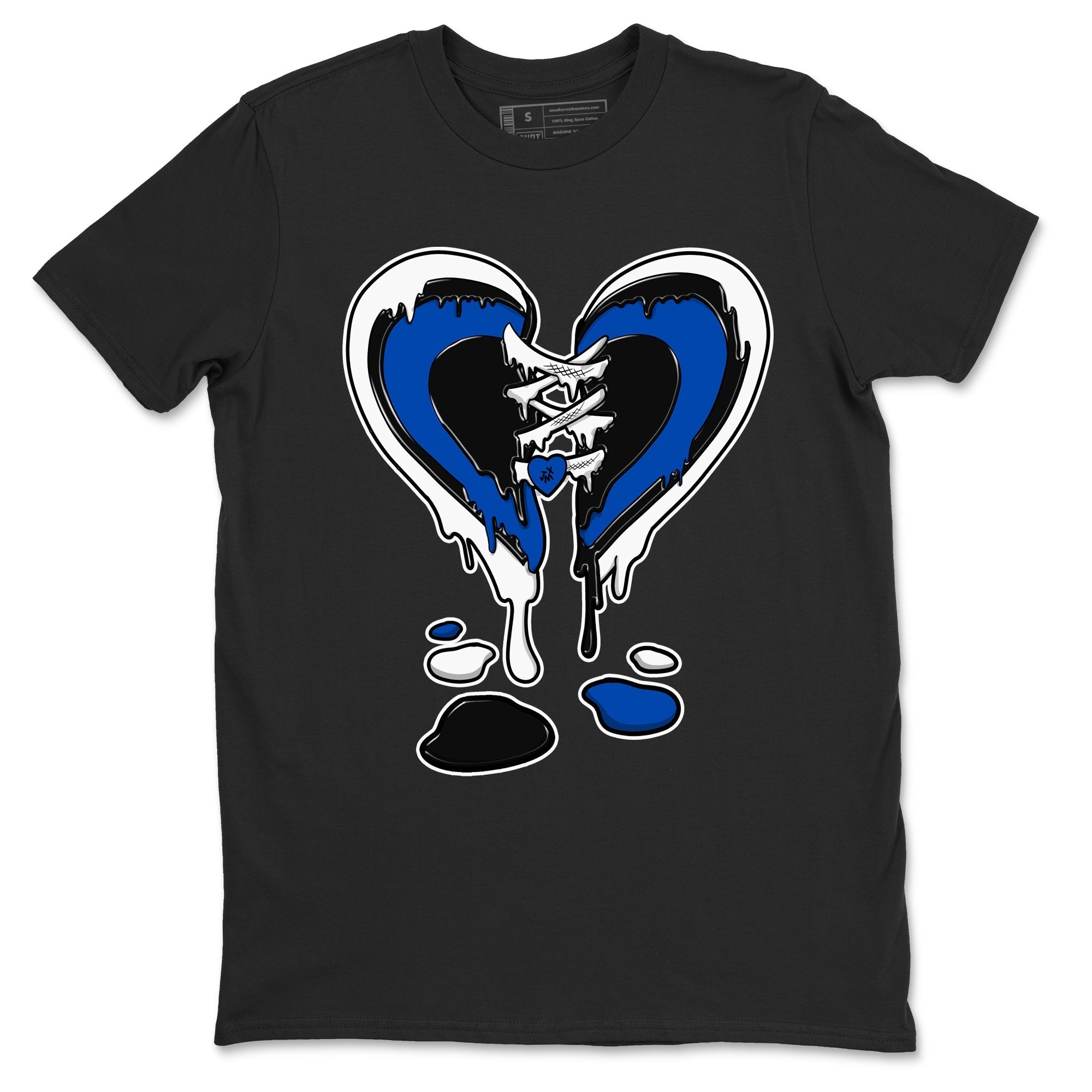 Melting Heart snkmatch Tees - Air Jordan 1 Game Royal