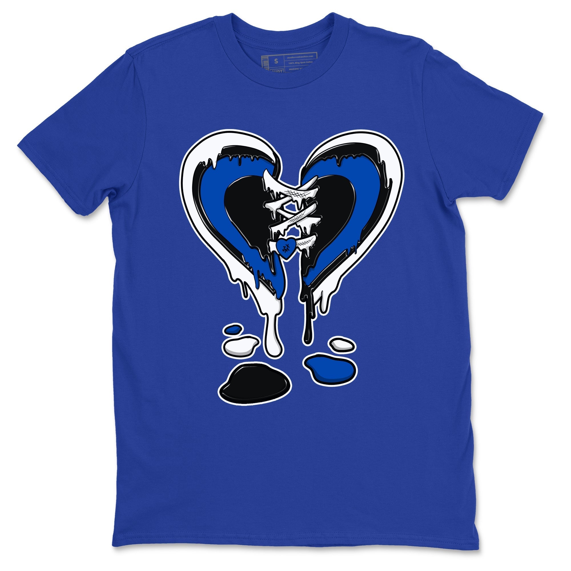 Melting Heart snkmatch Tees - Air Jordan 1 Game Royal