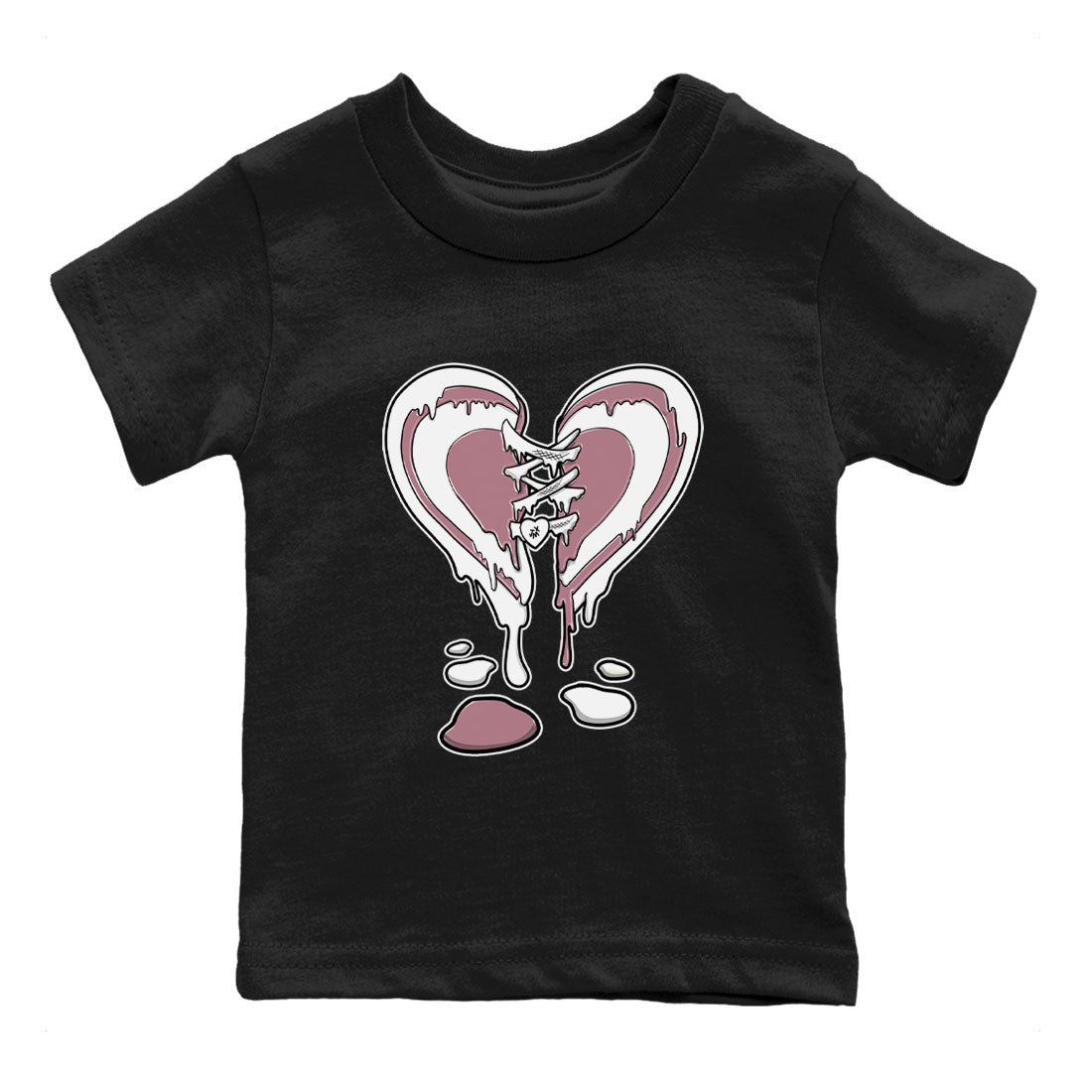 Melting Heart snkmatch Tee Kids - Air Jordan 1 Mauve