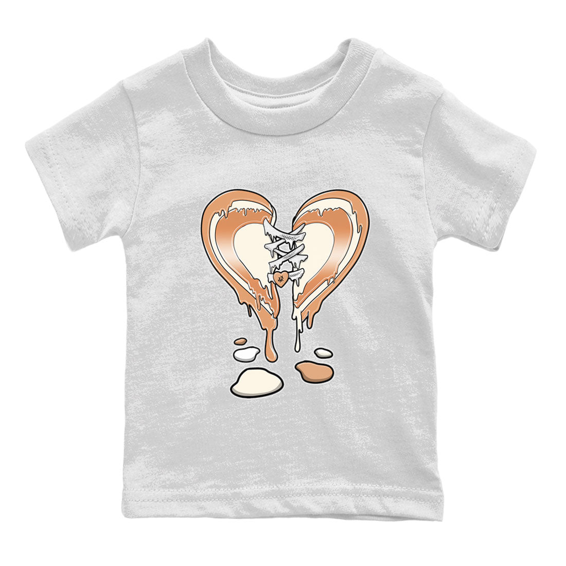 Melting Heart snkmatch Tee Kids - Air Jordan 1 Praline