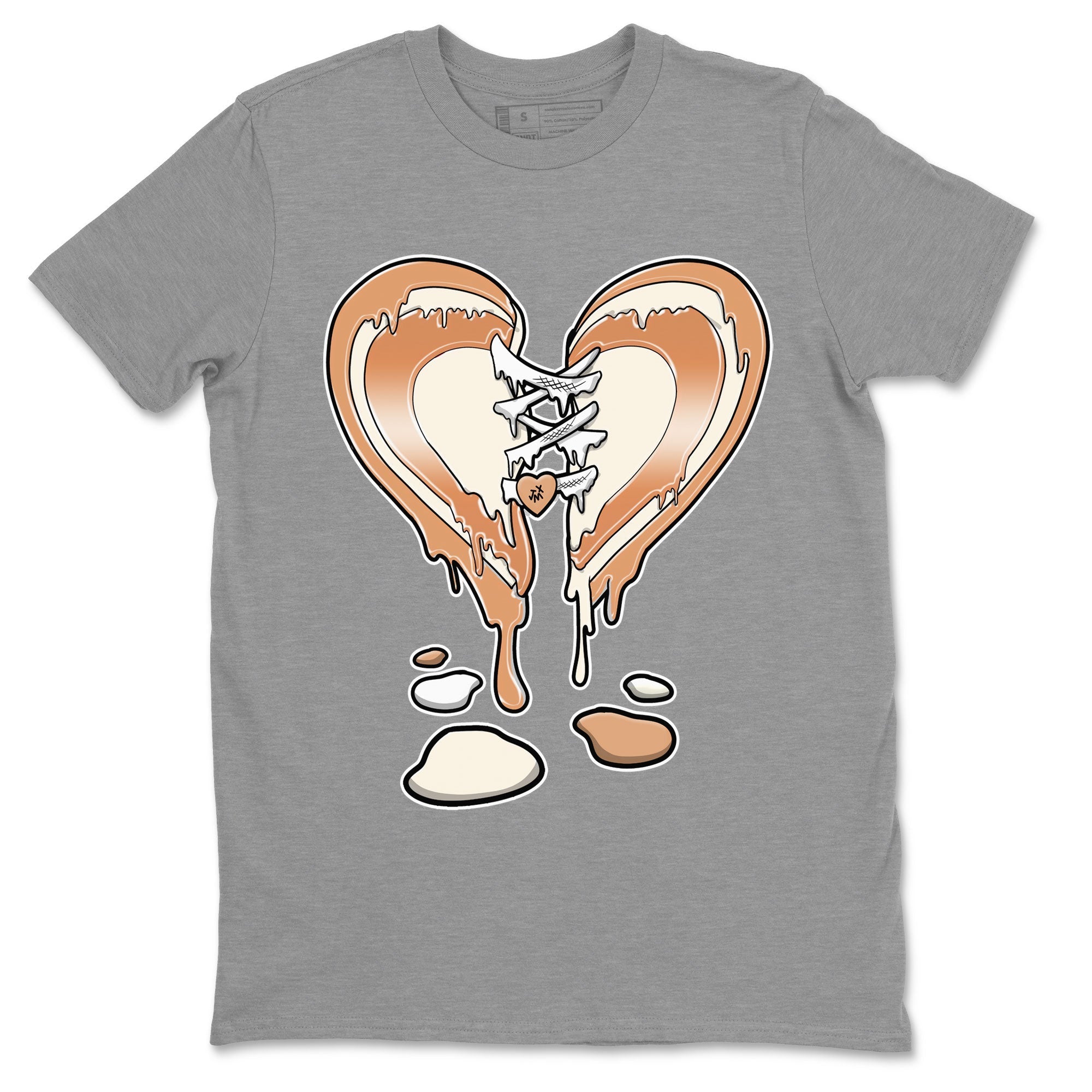 Melting Heart snkmatch Tee - Air Jordan 1 Praline