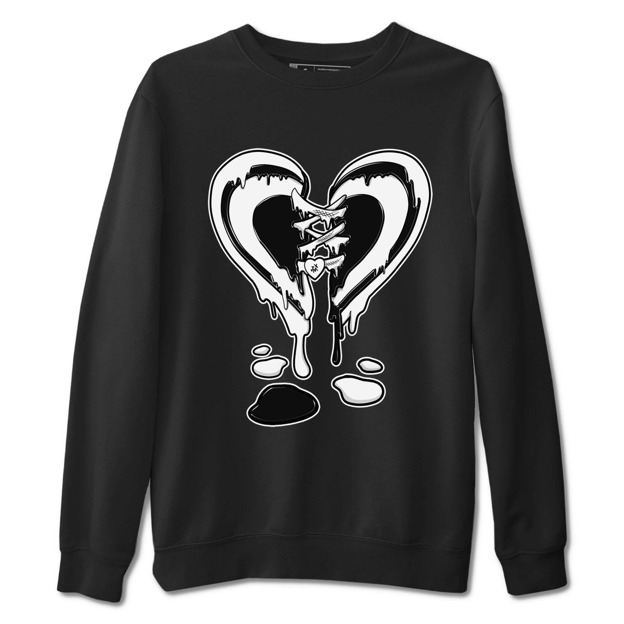 Melting Heart snkmatch Tees - Air Jordan 14 Panda