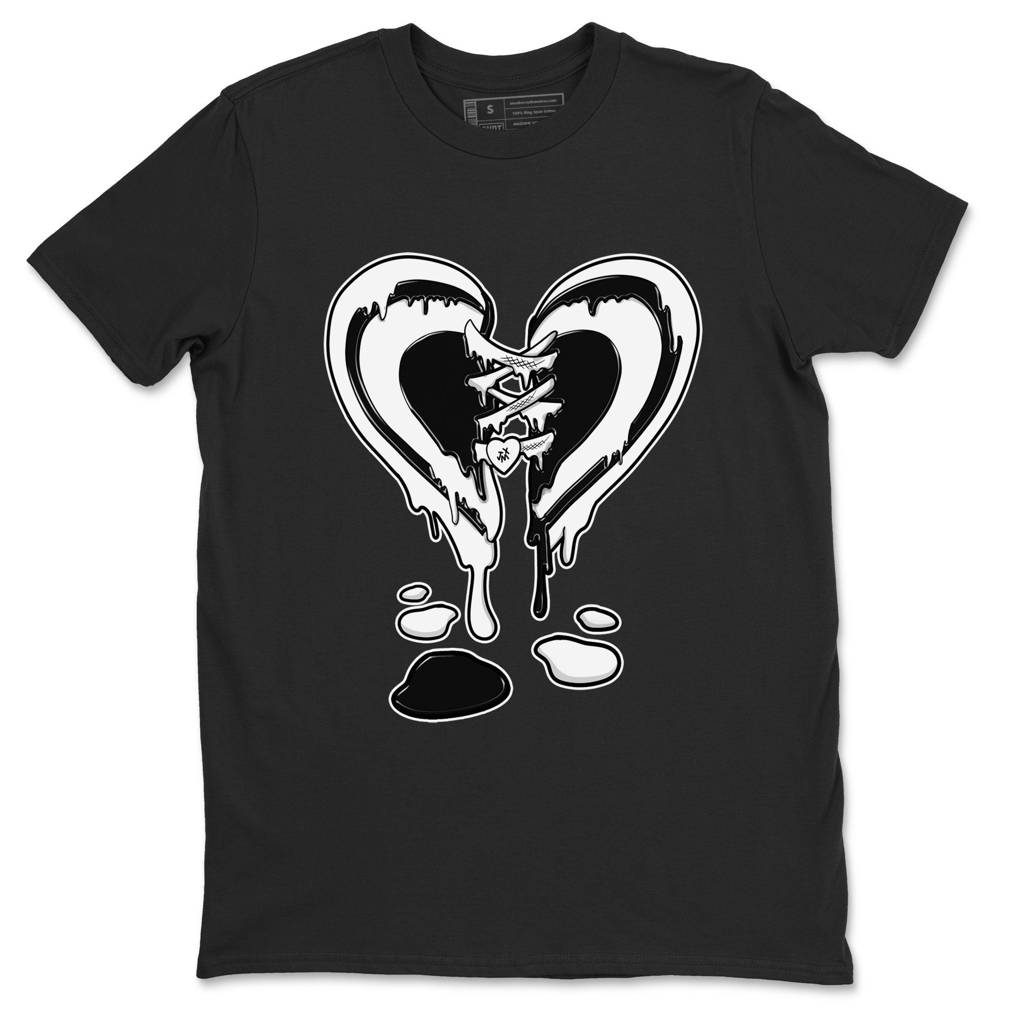Melting Heart snkmatch Tees - Air Jordan 14 Panda