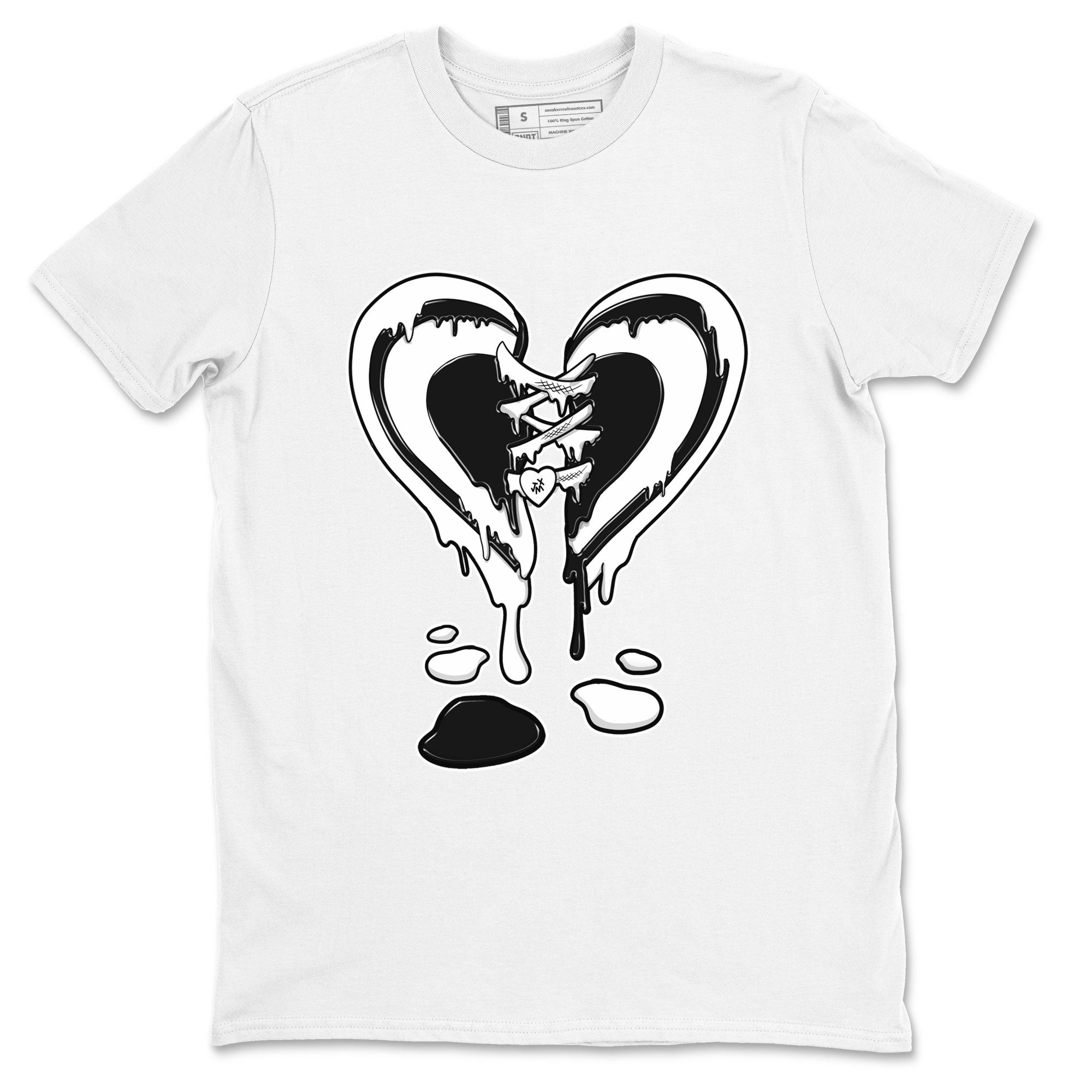 Melting Heart snkmatch Tees - Air Jordan 14 Panda