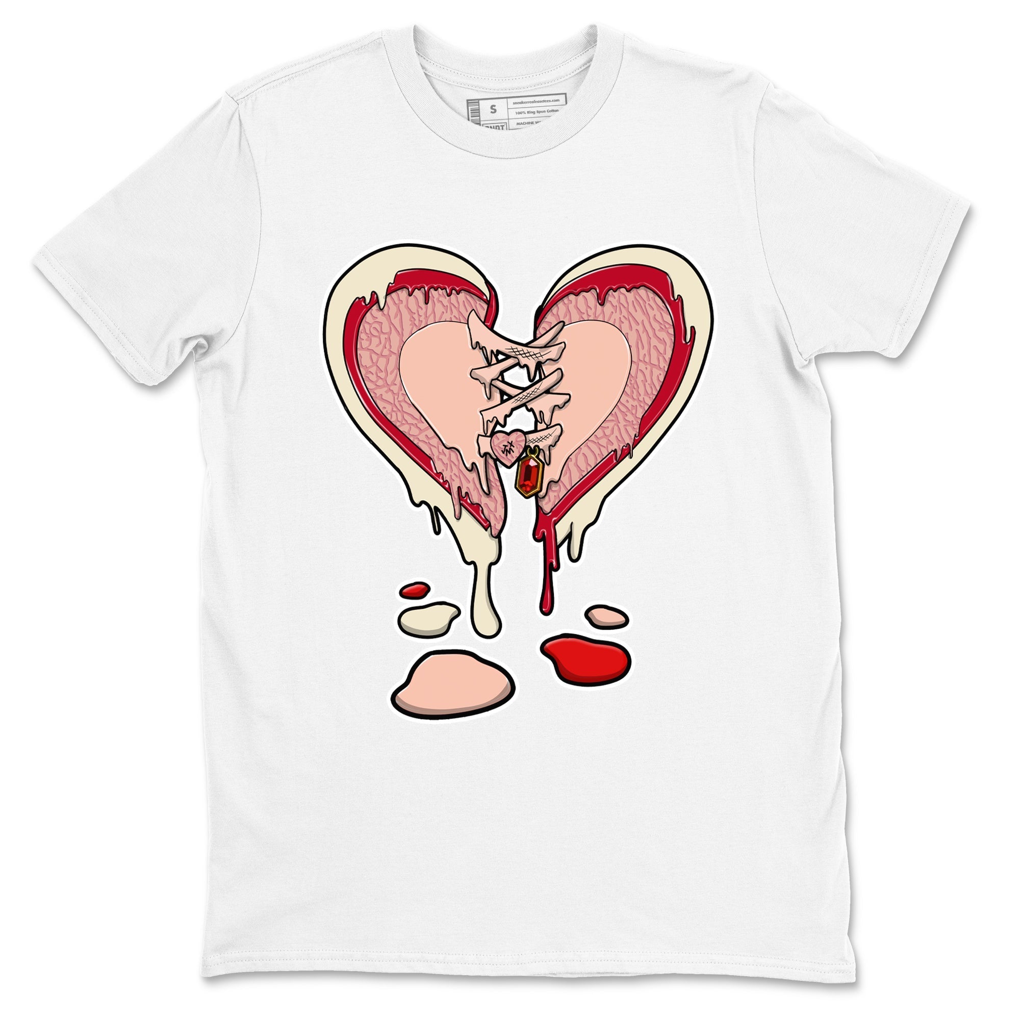 Melting Heart snkmatch Tees - Air Jordan 3 Valentines Day