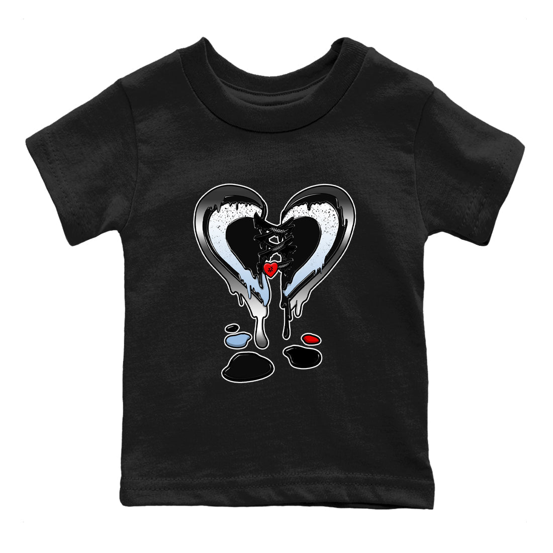 Melting Heart snkmatch Tees Kids - Air Jordan 5 Reimagined