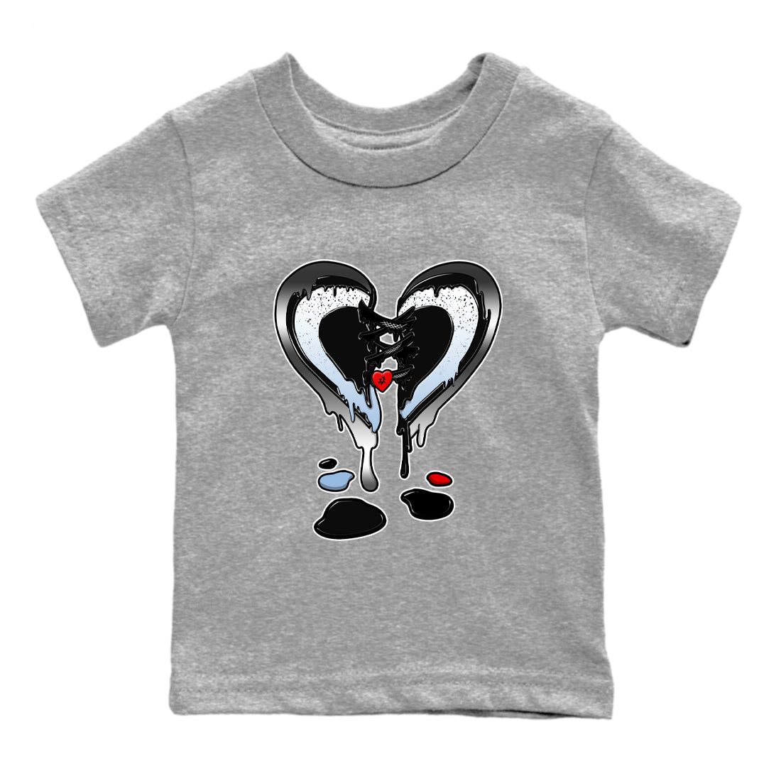 Melting Heart snkmatch Tees Kids - Air Jordan 5 Reimagined