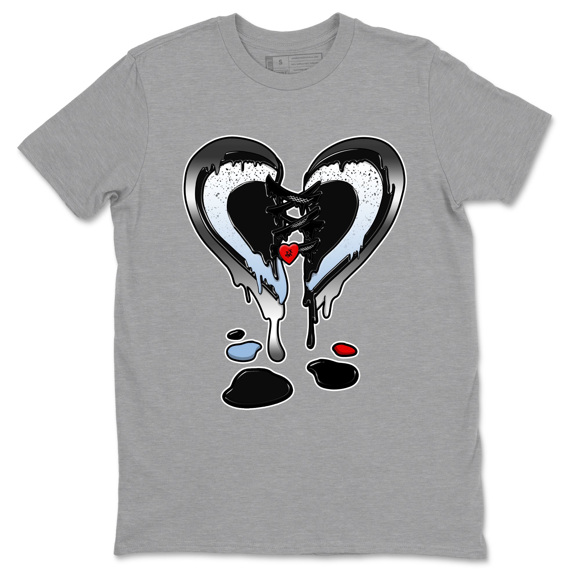 Melting Heart snkmatch Tees - Air Jordan 5 Reimagined