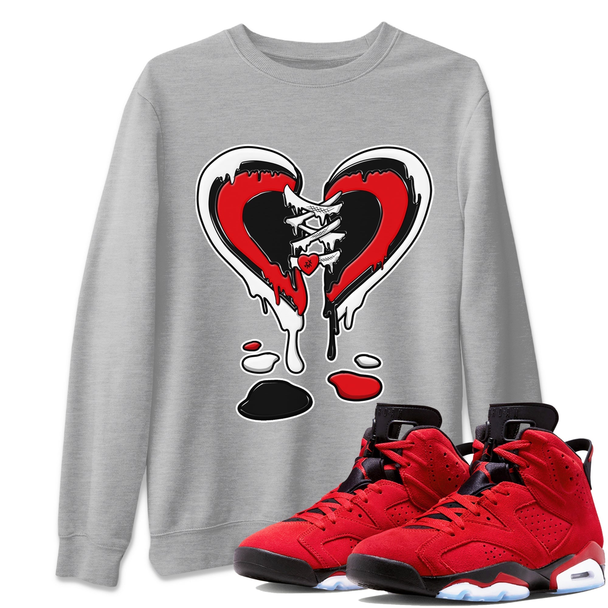 Melting Heart Unisex Tops - Air Jordan 6 Toro Bravo