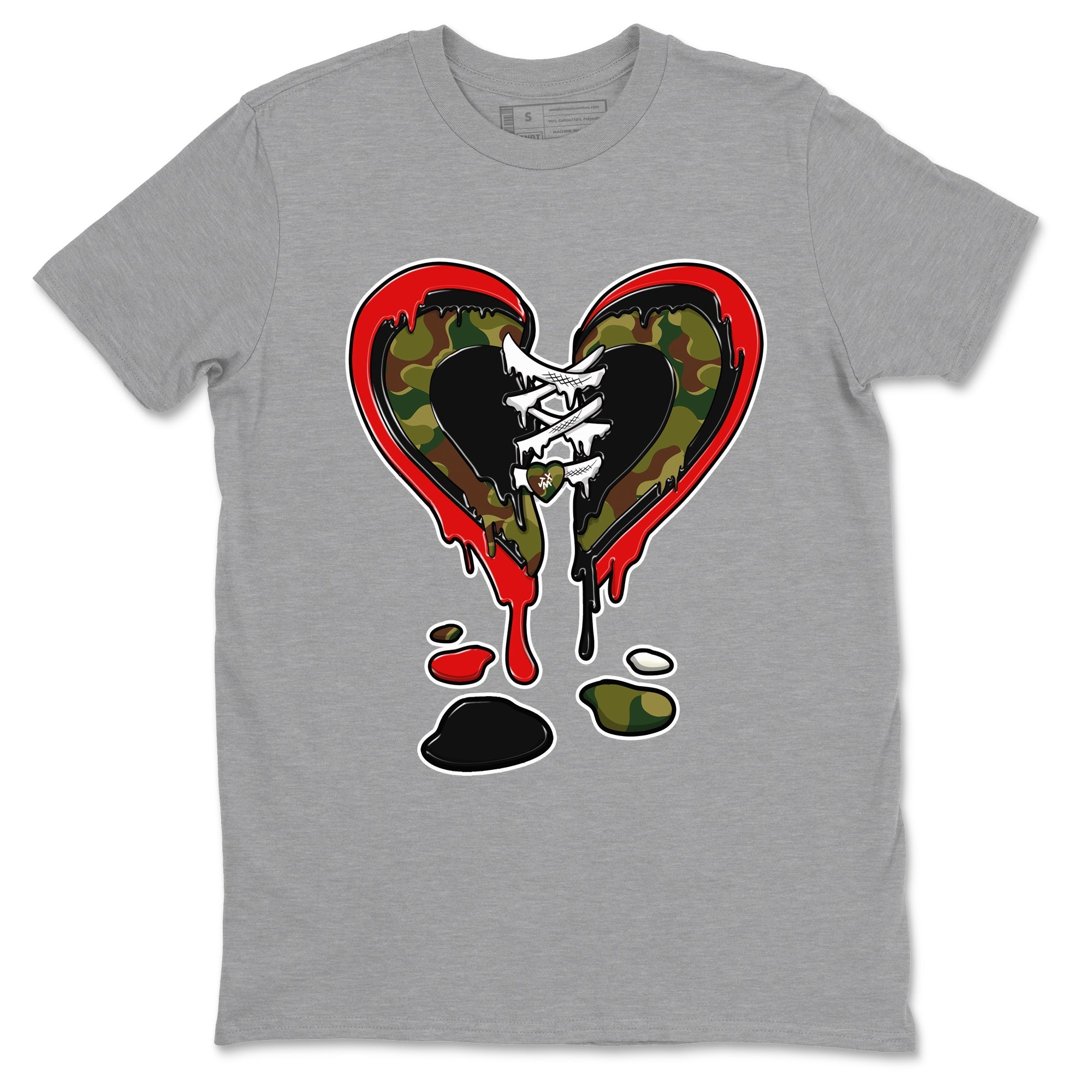 Melting Heart snkmatch Tees - Air Max 90 Reverse Duck Camo