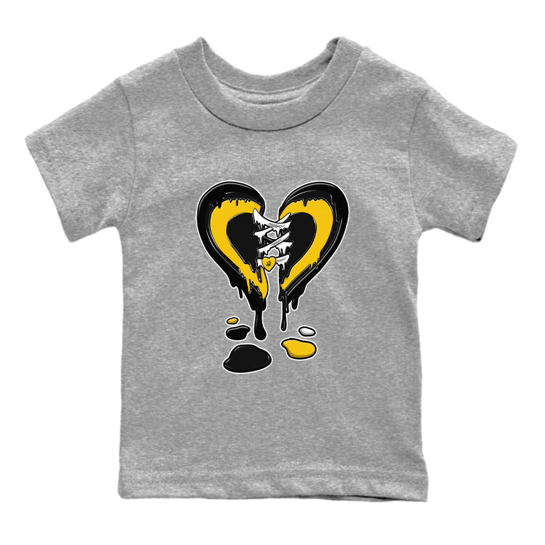 Melting Heart snkmatch Tees Kids - Dunk High Pollen