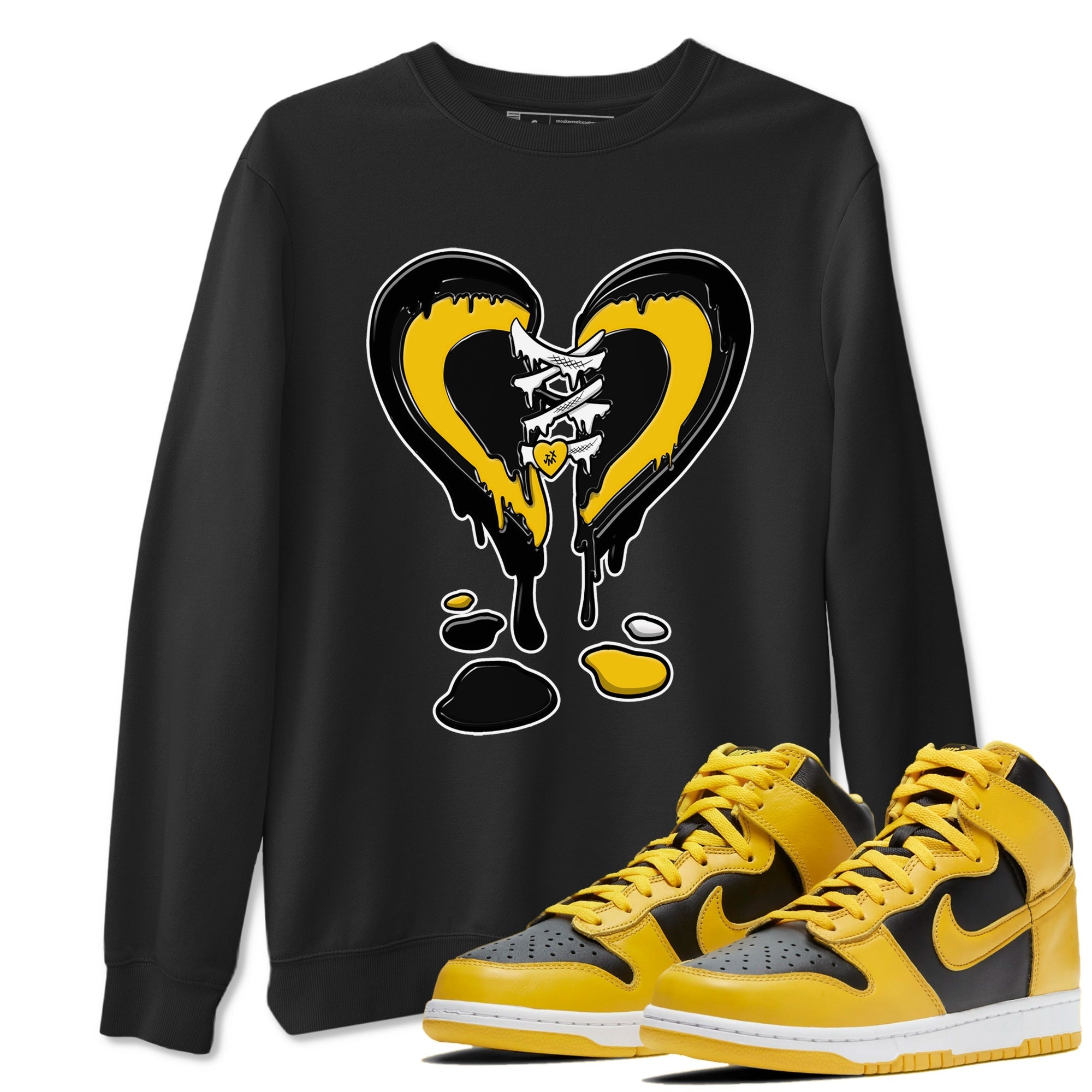 Melting Heart snkmatch Tees - Dunk High Pollen