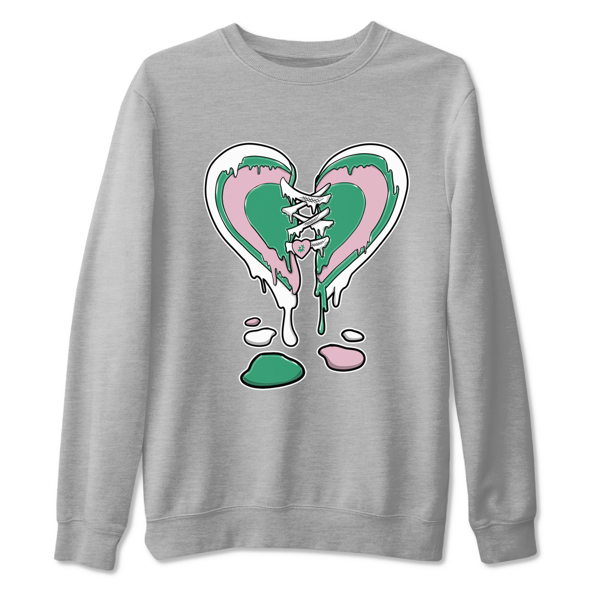 Melting Heart snkmatch Tees - Dunk Medium Soft Pink Malachite
