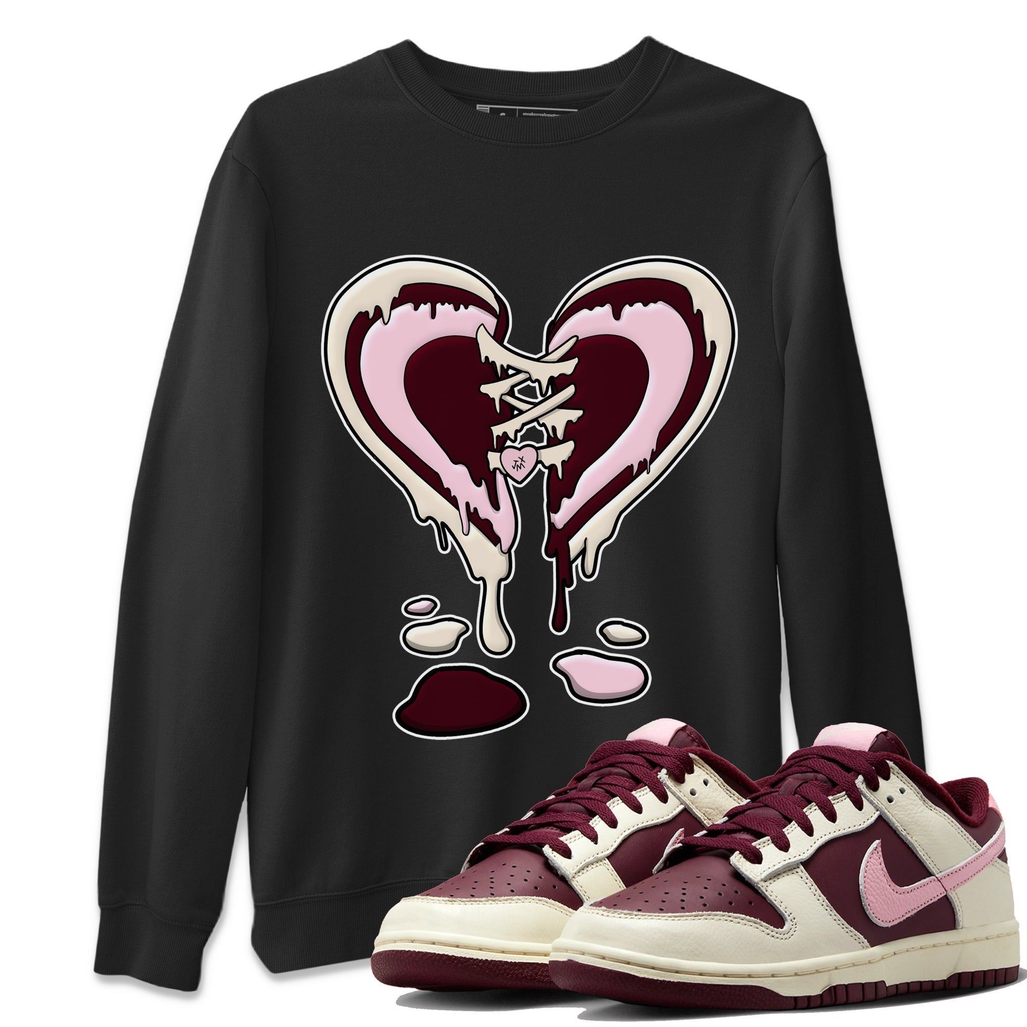 Melting Heart Unisex Tops - Dunk Valentines Day