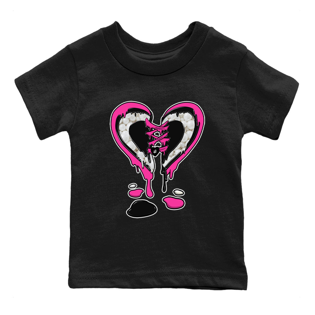 Melting Heart snkmatch Tees Kids - Nike KD 4 Aunt Pearl