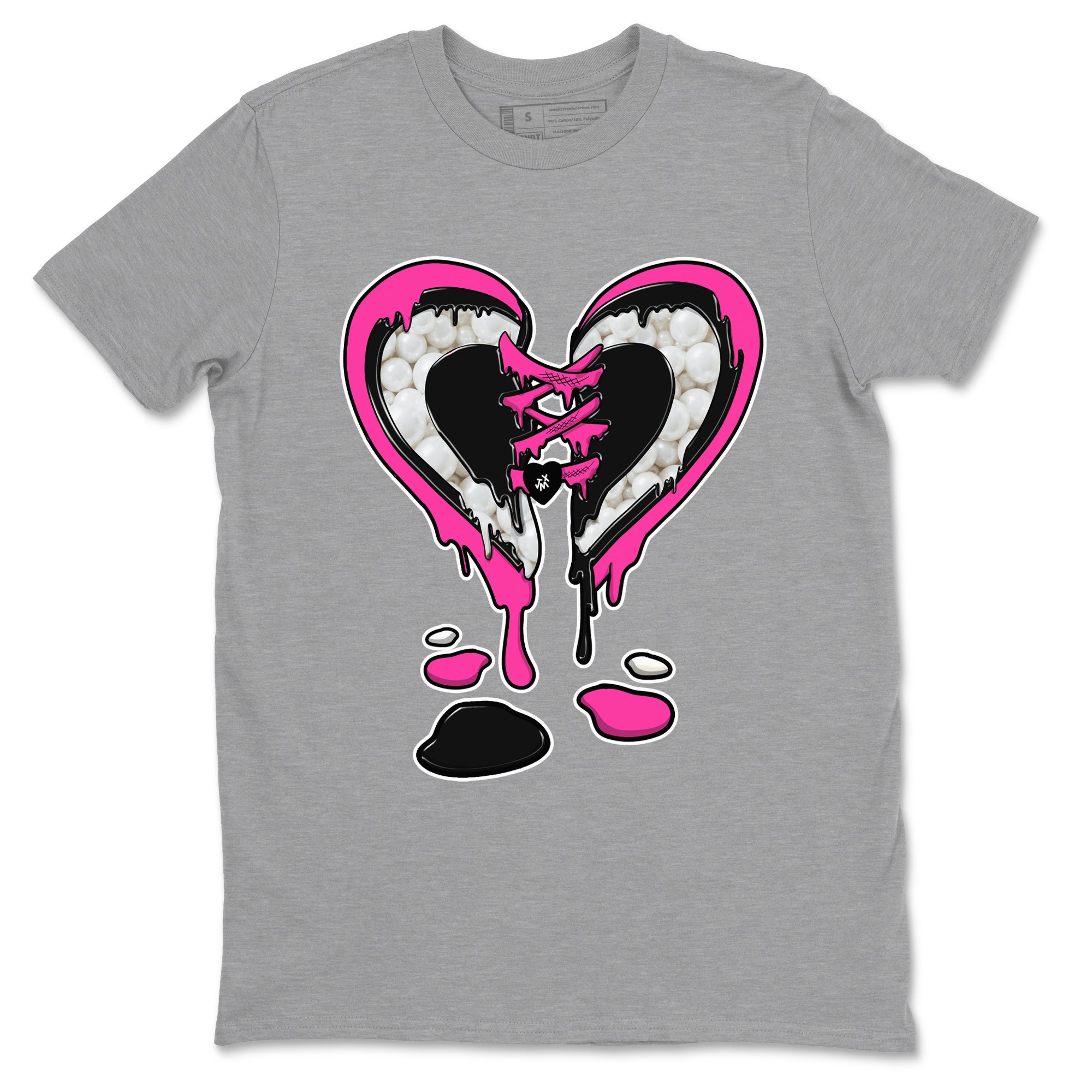 Melting Heart snkmatch Tees - Nike KD 4 Aunt Pearl