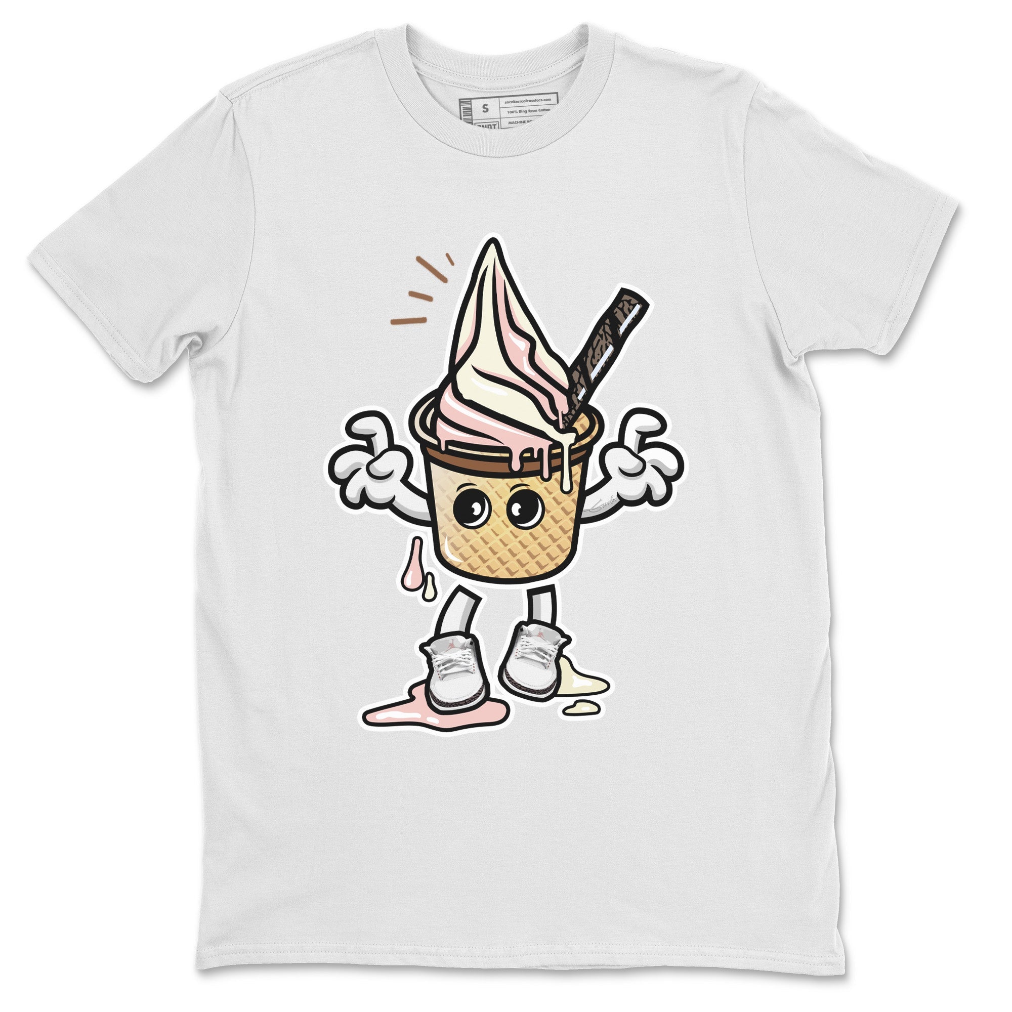 Melting Ice Cream Unisex Tops - Air Jordan 3 Atmosphere