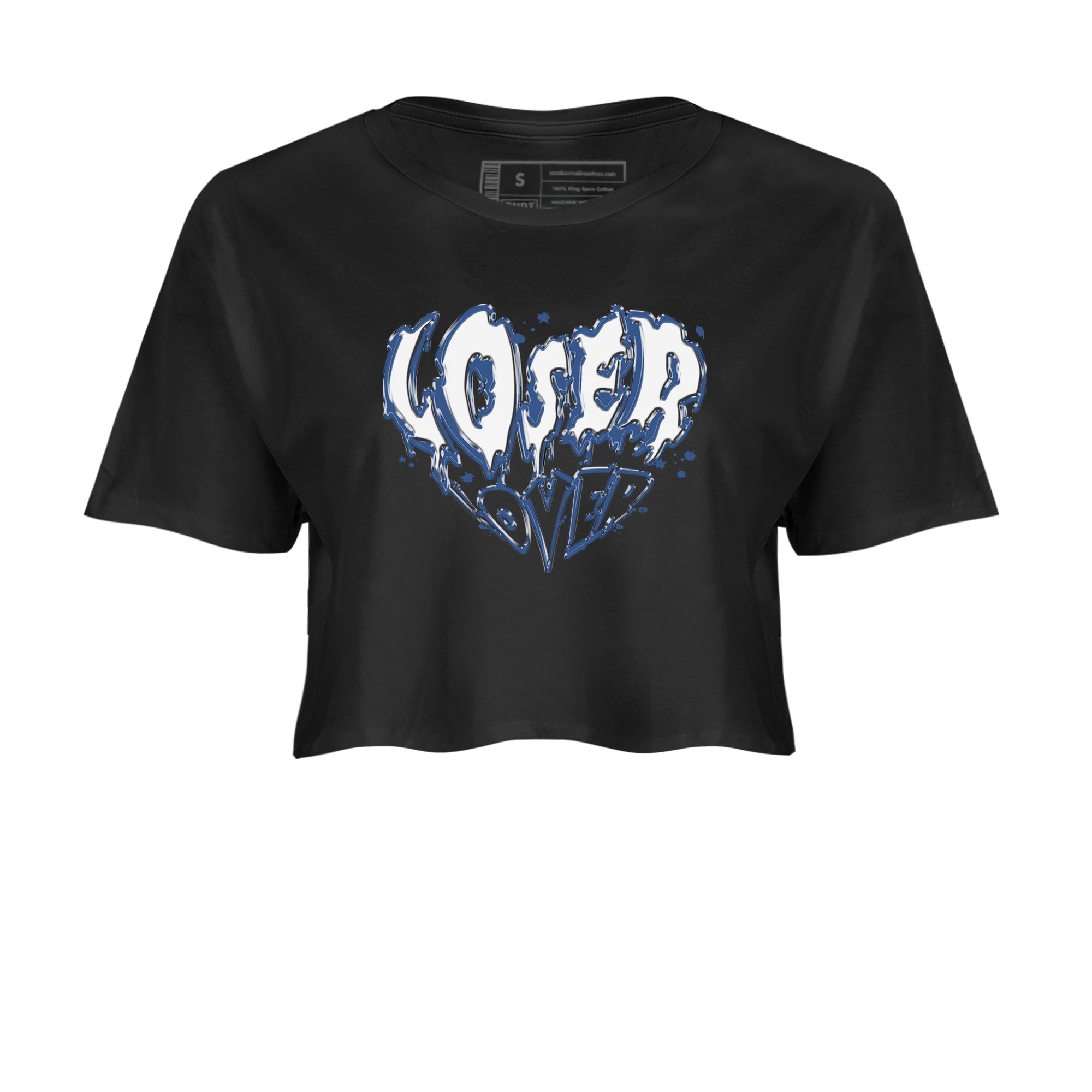 Melting Loser Lover snkmatch Women's Top - Air Jordan 11 Diffused Blue