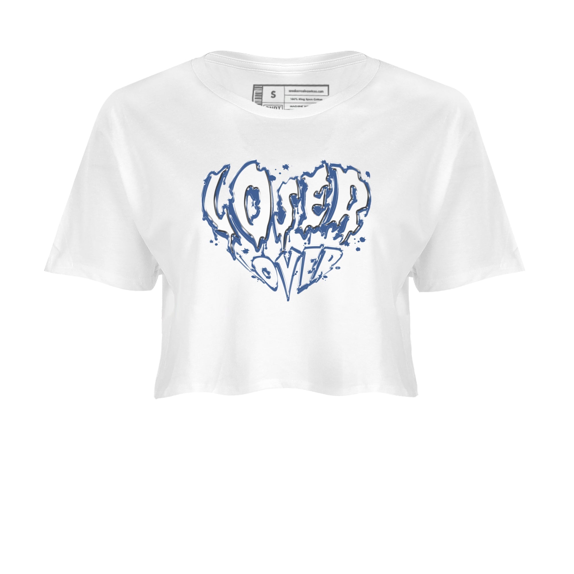 Melting Loser Lover snkmatch Women's Top - Air Jordan 11 Diffused Blue