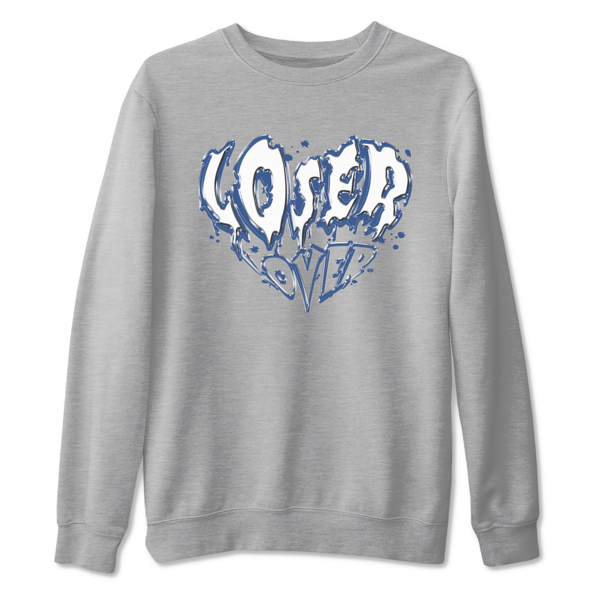 Melting Loser Lover snkmatch Tees - Air Jordan 11 Diffused Blue
