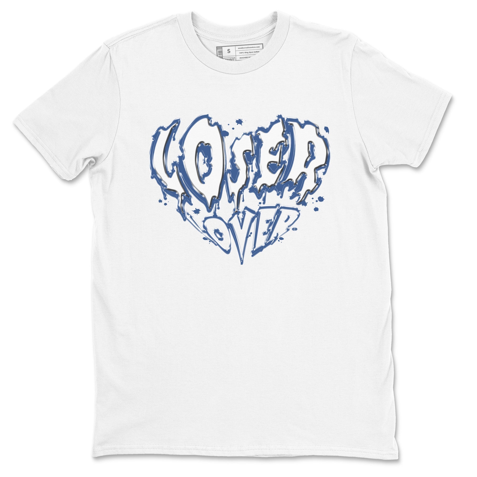 Melting Loser Lover snkmatch Tees - Air Jordan 11 Diffused Blue