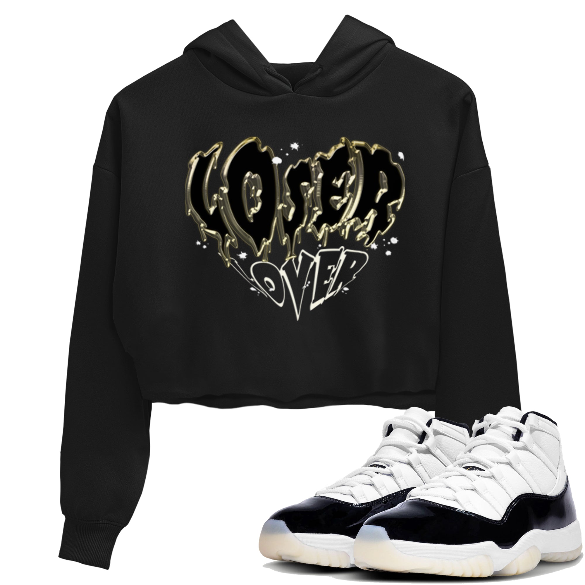 Melting Loser Lover snkmatch Women's Top - Air Jordan 11 Gratitude