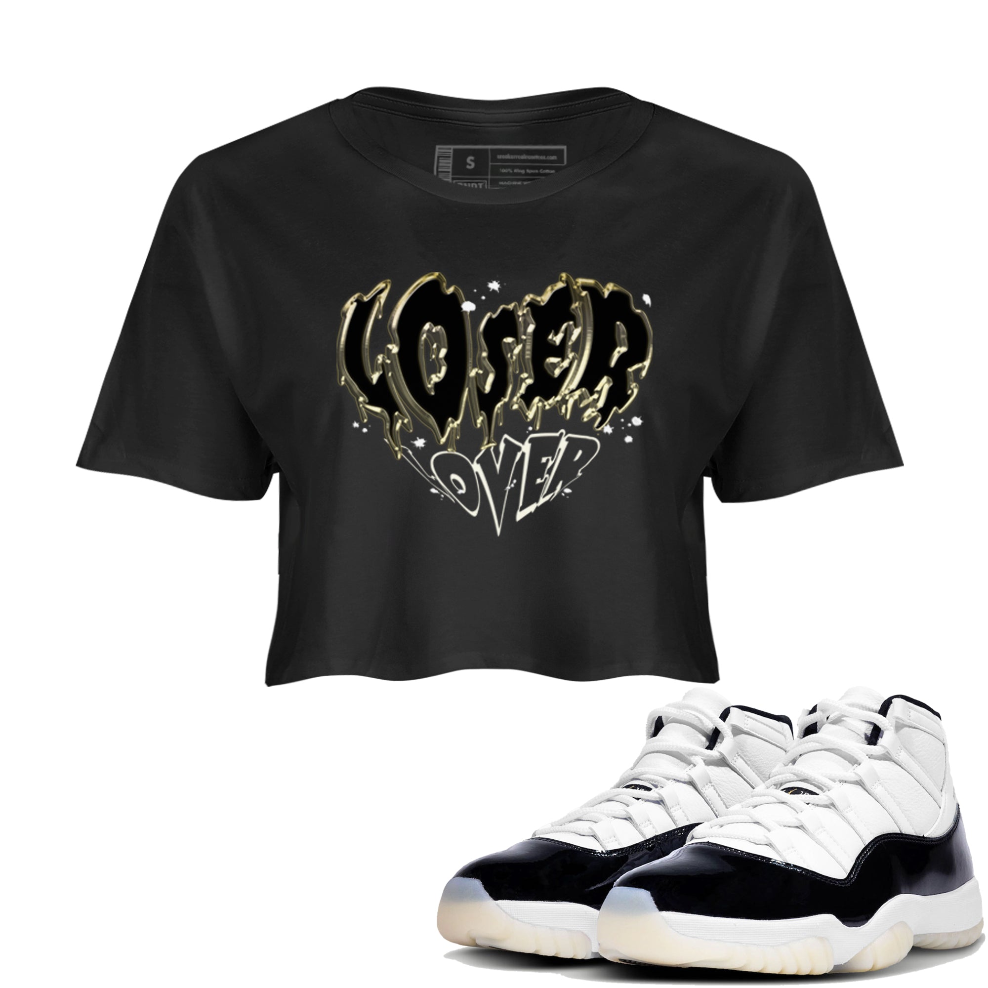 Melting Loser Lover snkmatch Women's Top - Air Jordan 11 Gratitude