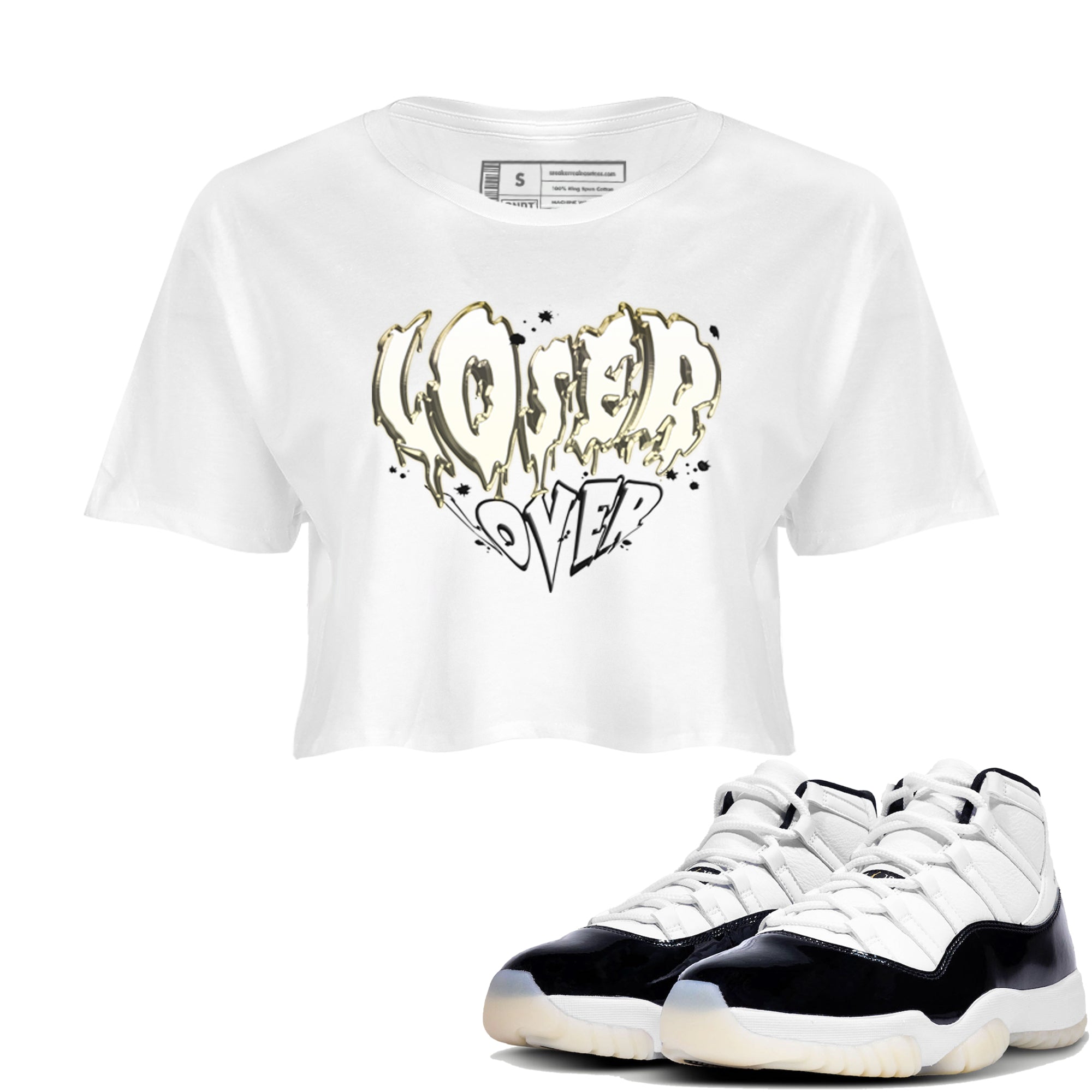 Melting Loser Lover snkmatch Women's Top - Air Jordan 11 Gratitude