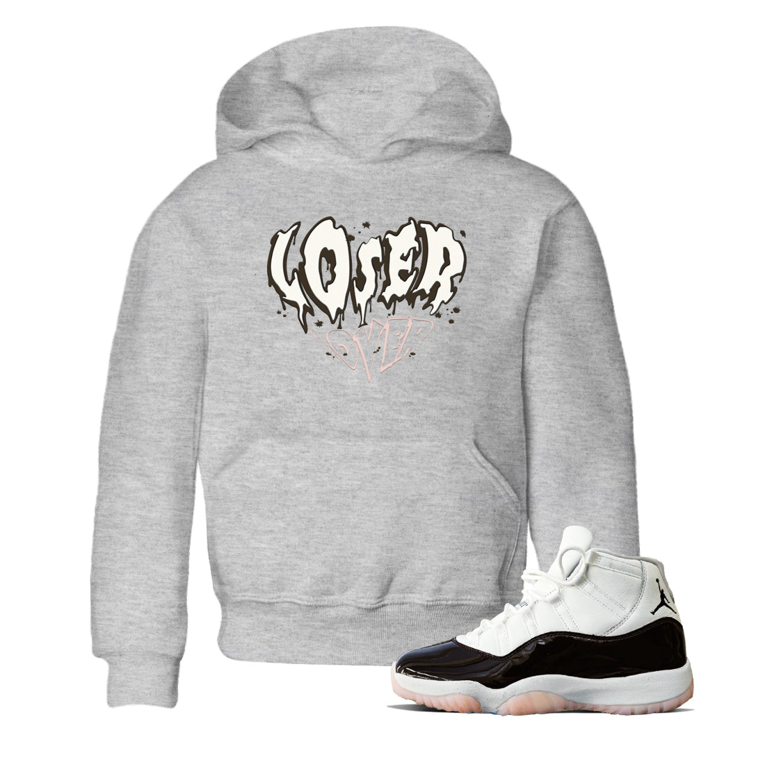 Melting Loser Lover snkmatch Tee Kids - Air Jordan 11 Neapolitan