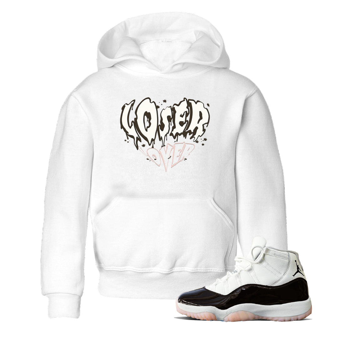 Melting Loser Lover snkmatch Tee Kids - Air Jordan 11 Neapolitan