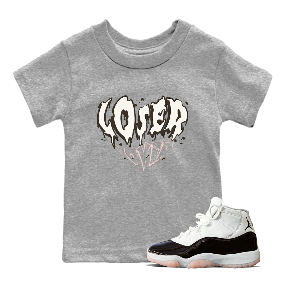 Melting Loser Lover snkmatch Tee Kids - Air Jordan 11 Neapolitan